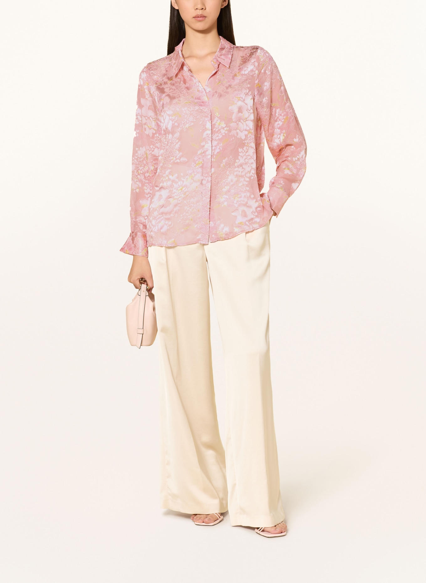 Rich & Royal Shirt blouse: ROSE / YELLOW / GREEN