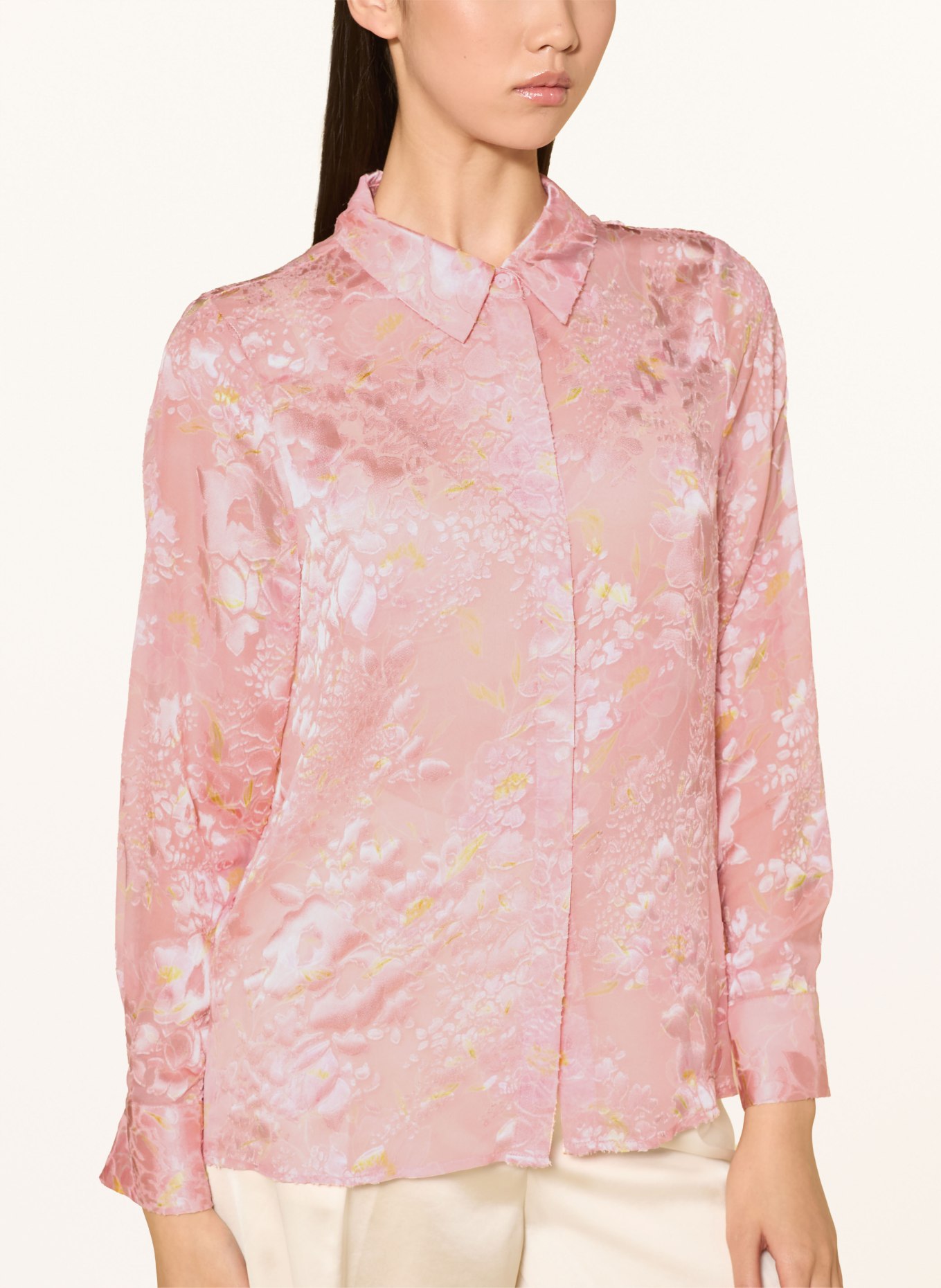Rich & Royal Shirt blouse: ROSE / YELLOW / GREEN