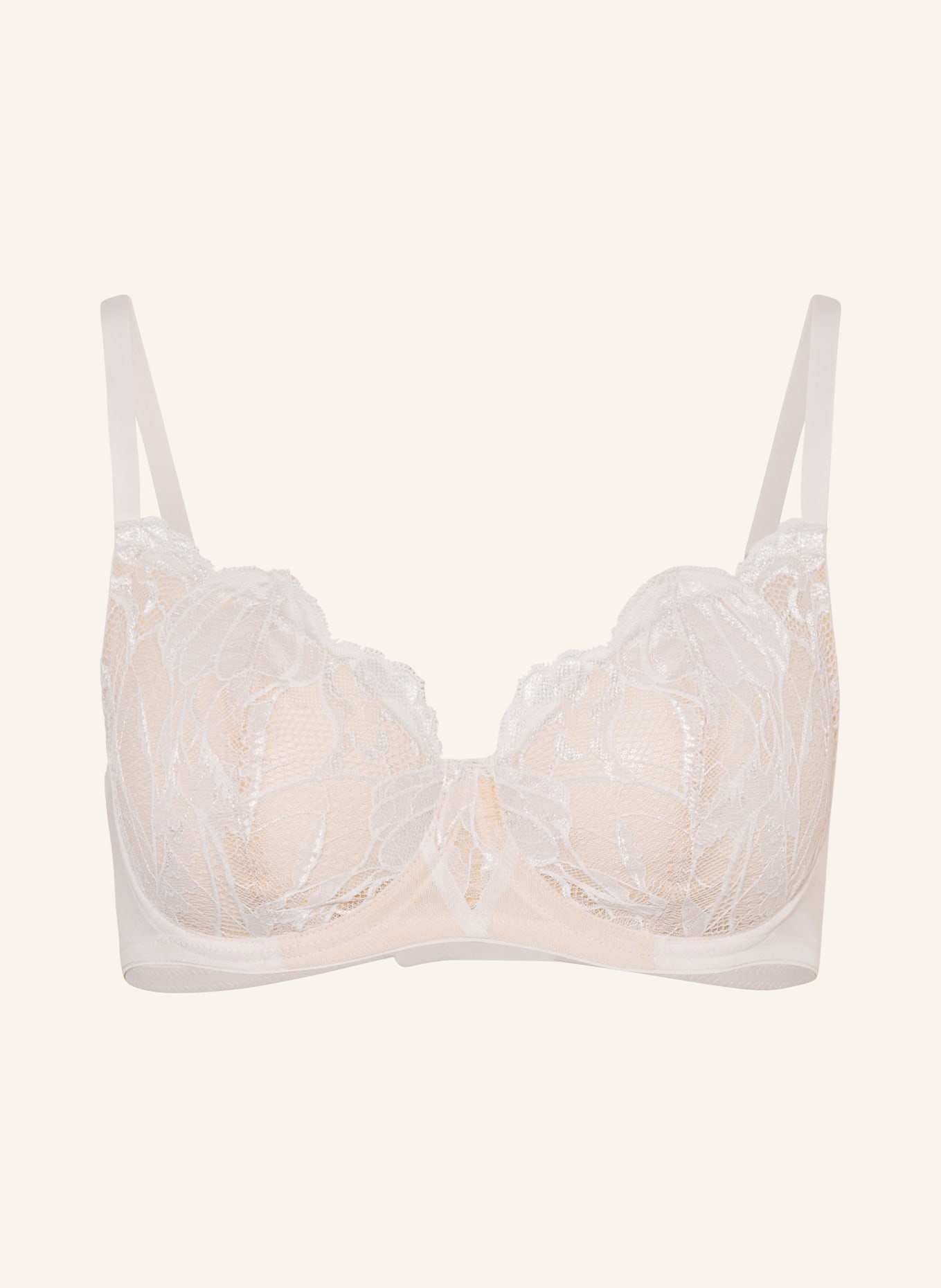 HANRO Soutien-gorge à armatures LYSIA: CRÈME