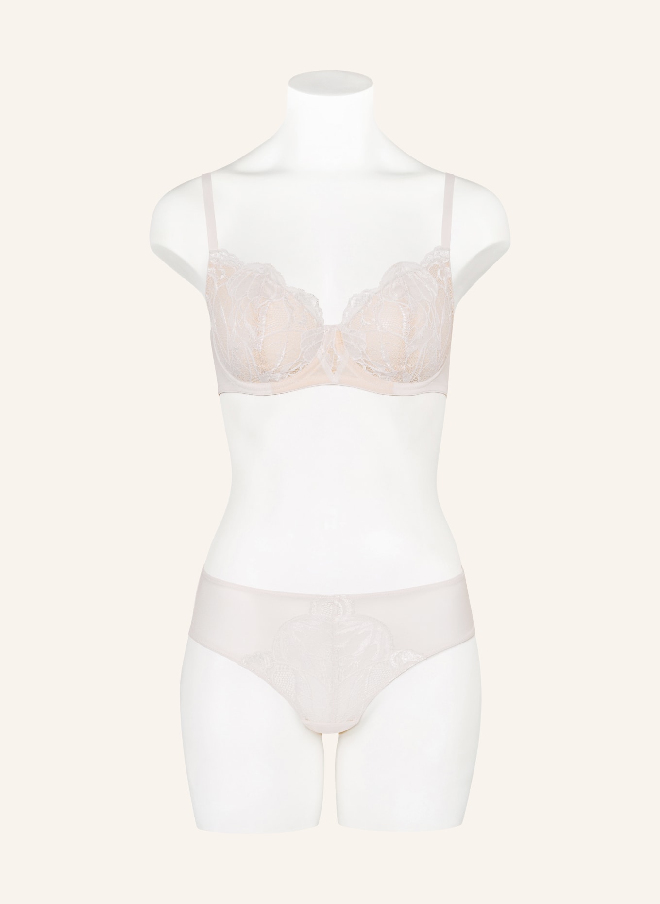 HANRO Soutien-gorge à armatures LYSIA: CRÈME