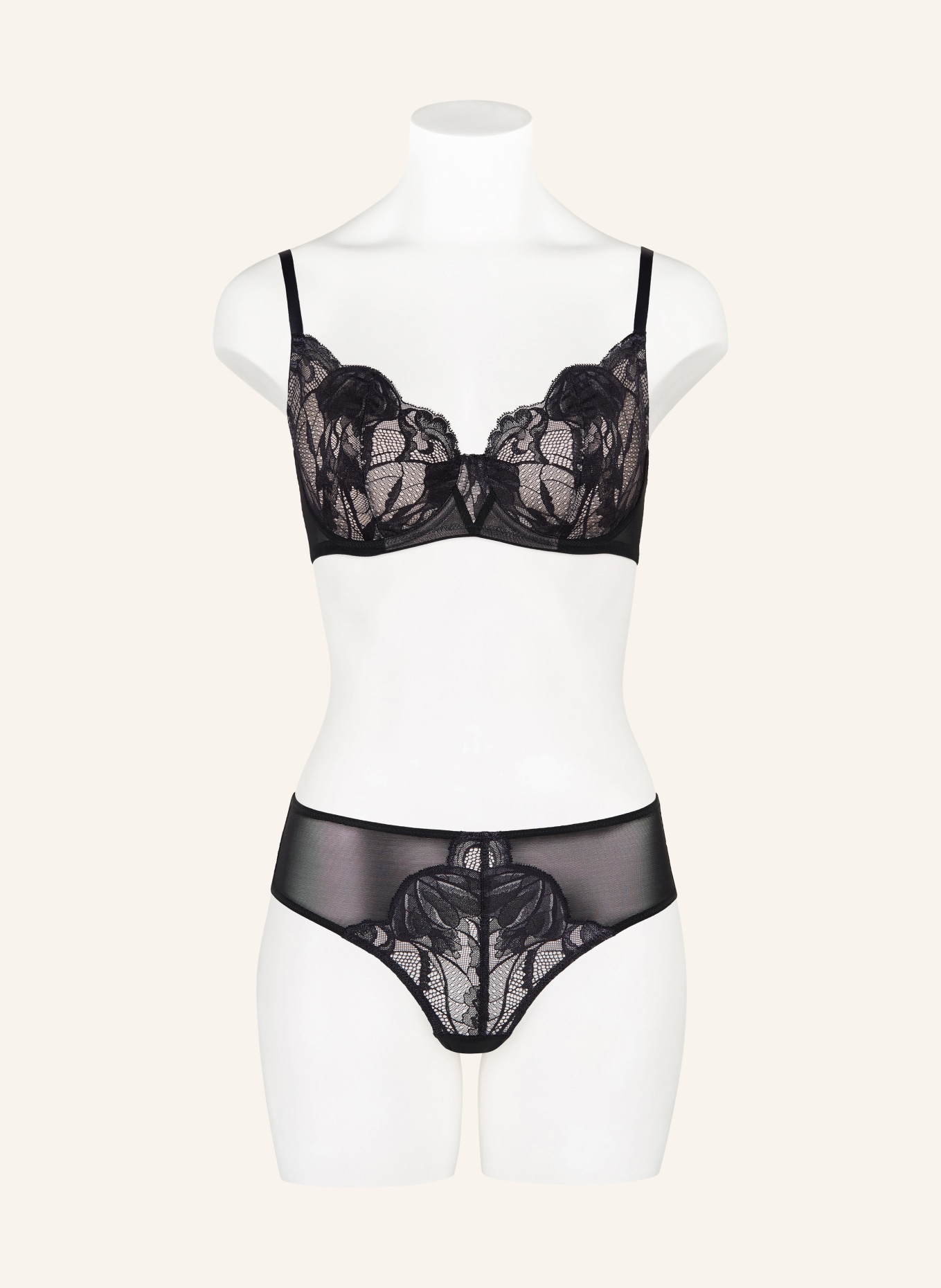 HANRO Slip LYSIA: NOIR
