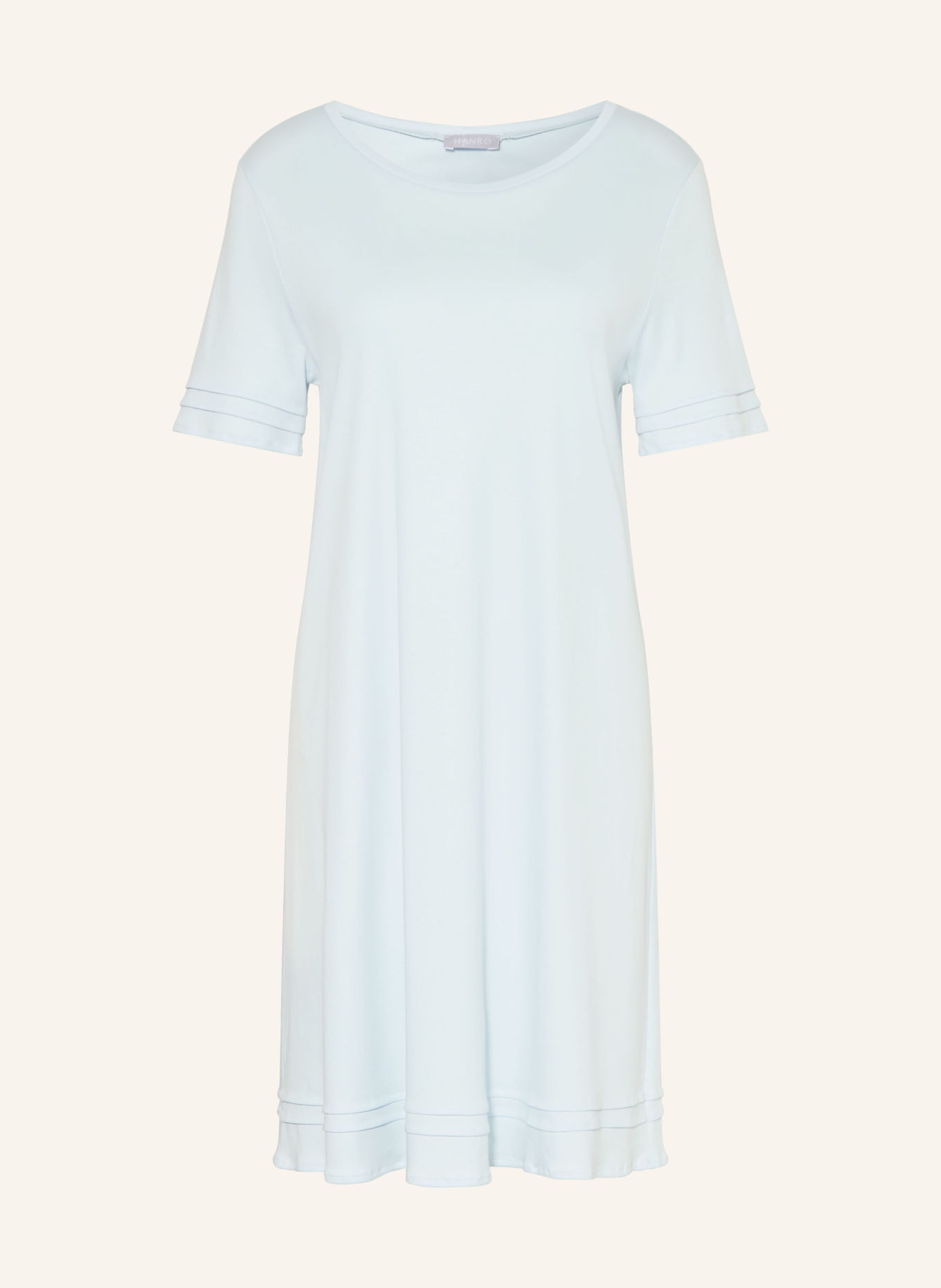 HANRO PILAR Night dress: LIGHT BLUE