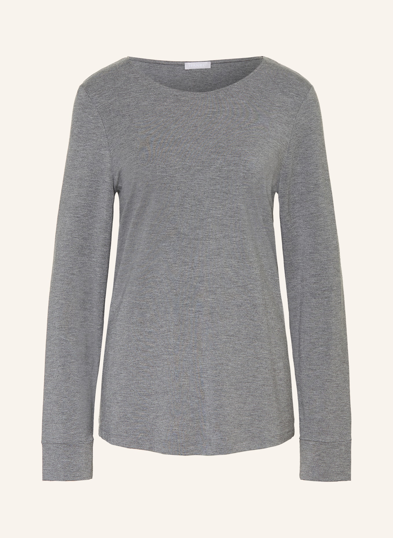 HANRO Schlafshirt NATURAL ELEGANCE: GRAU