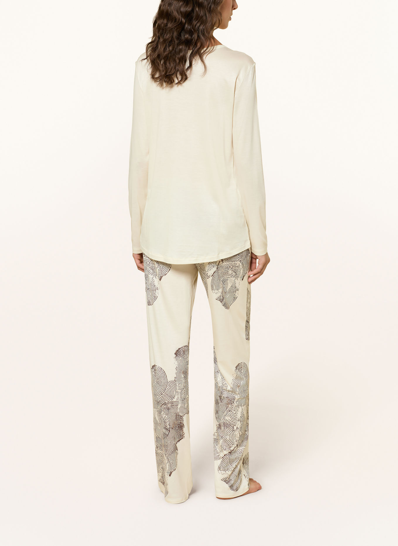 HANRO Pyjamashirt TANIA: CRÈME