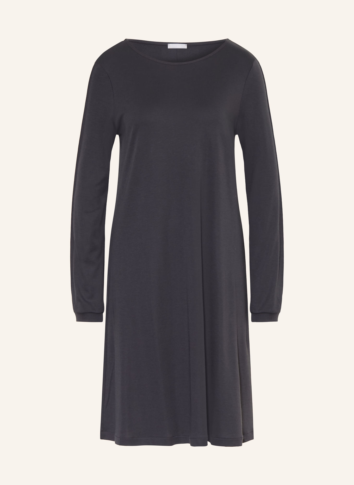 HANRO FRANCA Night dress: DARK GRAY