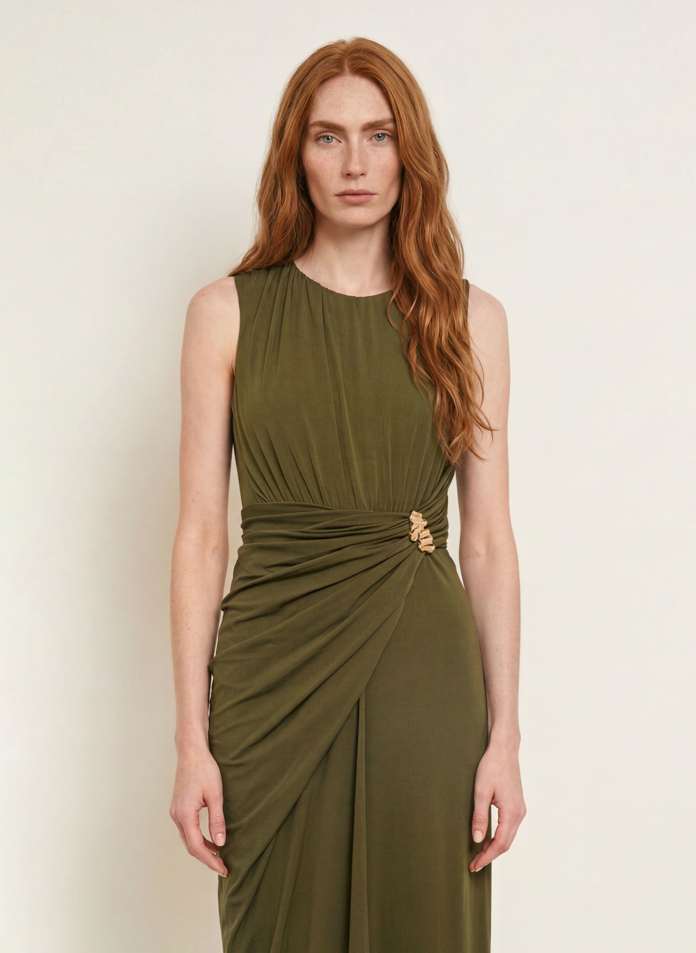 Phase Eight Jerseykleid CASSIDY in Wickeloptik: GRÜN