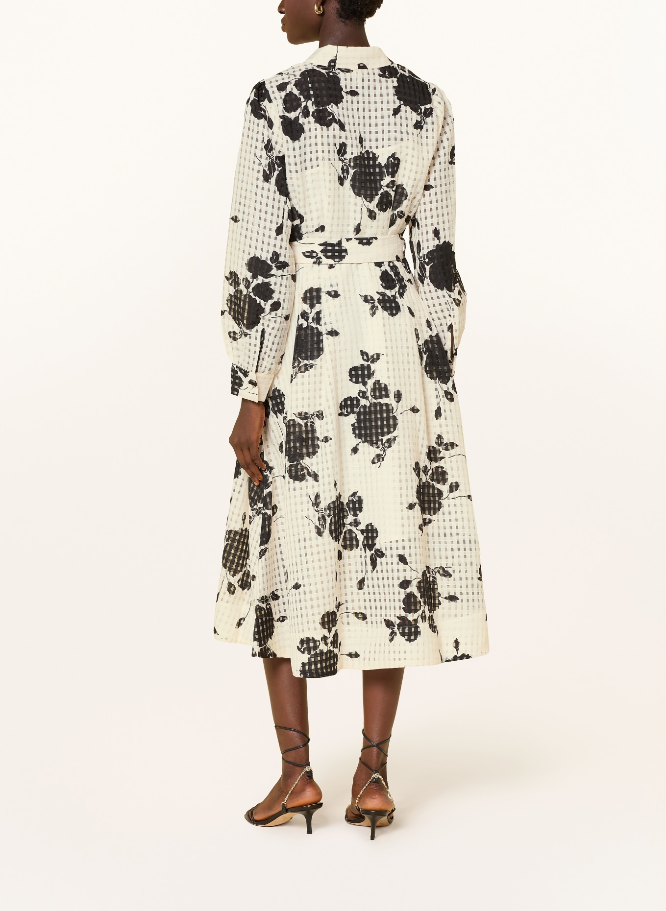 Phase Eight Hemdblusenkleid NATALIE: CREME / SCHWARZ