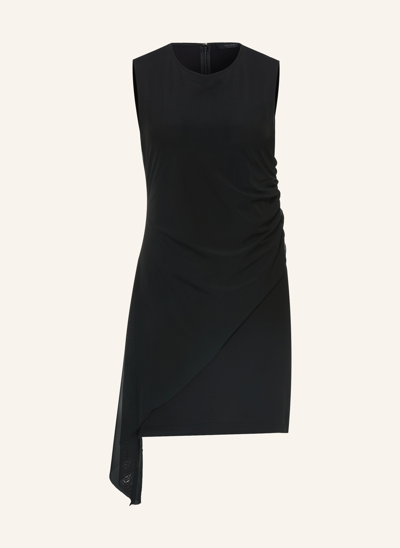 ALLSAINTS Jerseykleid RILEY: SCHWARZ