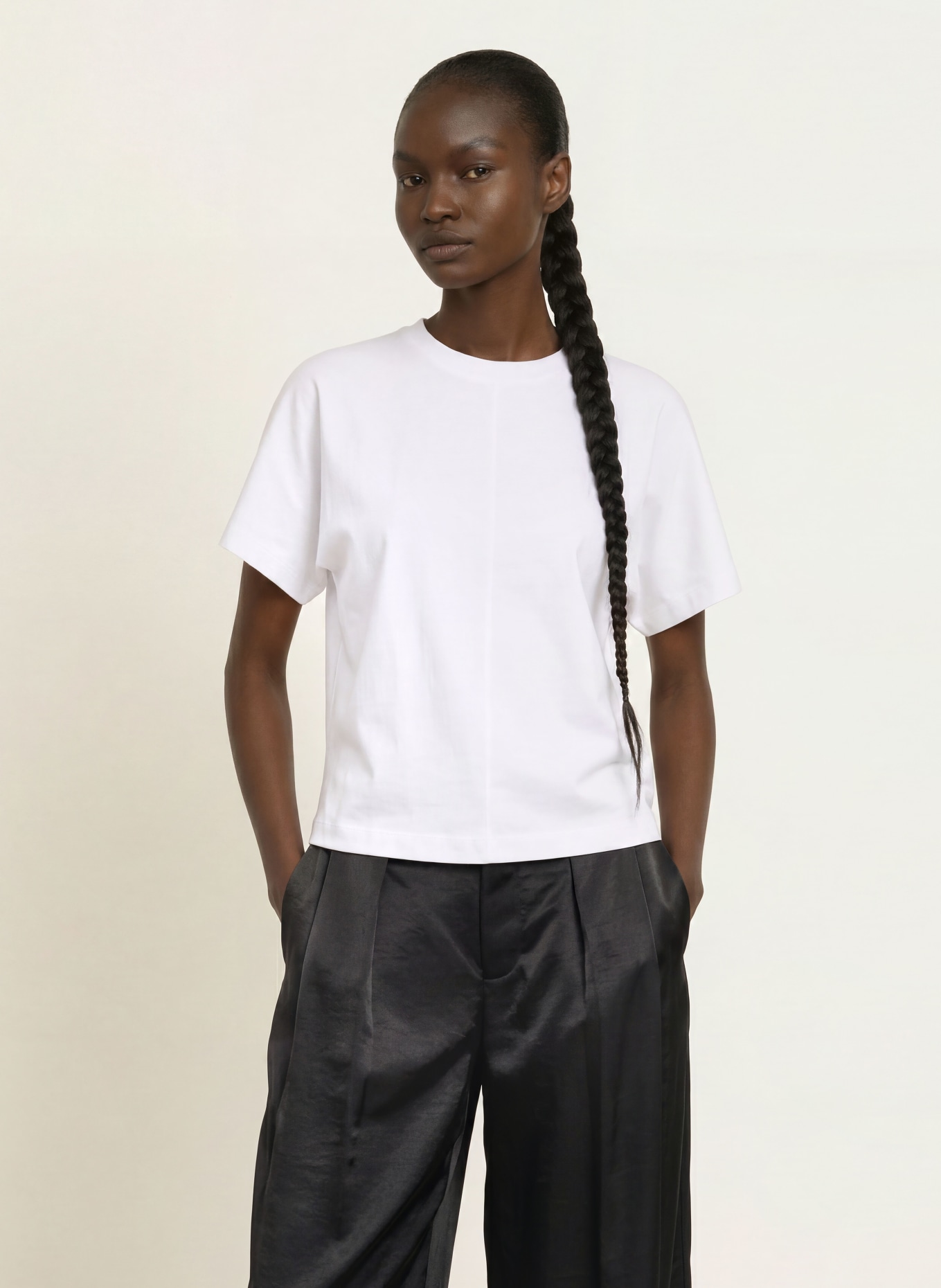 ALLSAINTS Tričko EDEN ARTIA: BÍLÁ