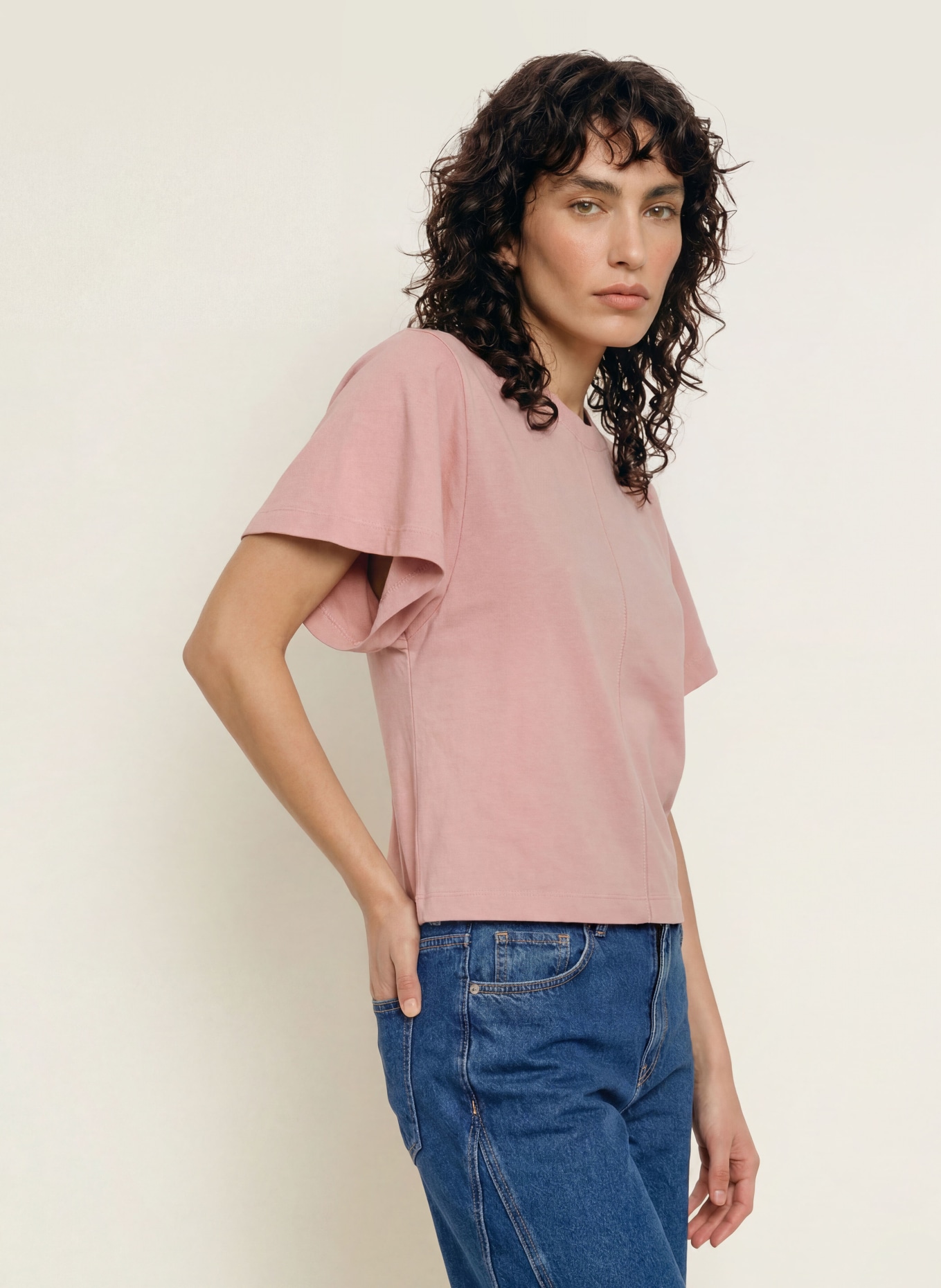ALLSAINTS T-Shirt EDEN ARTIA: ROSÉ