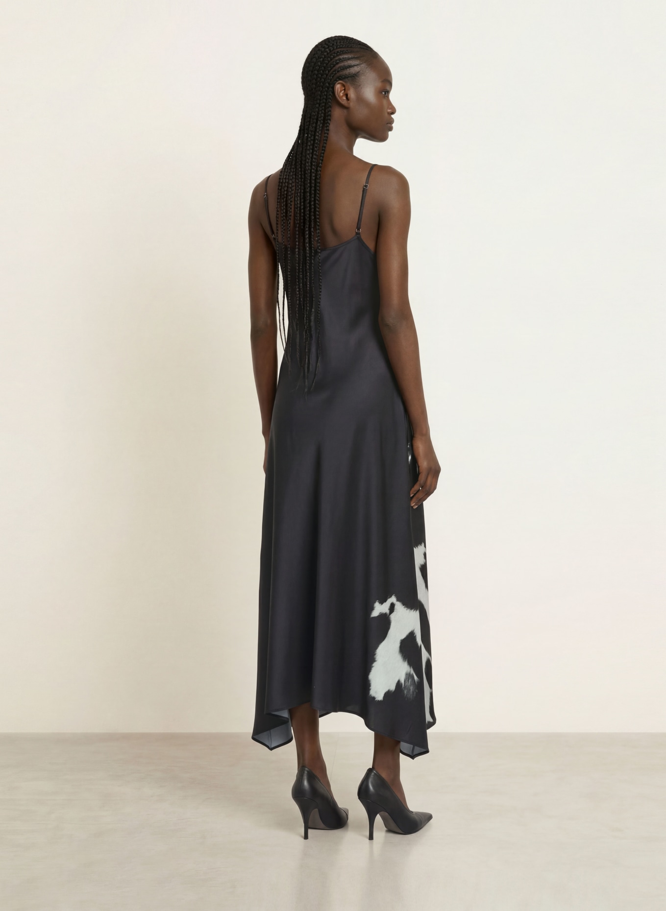 ALLSAINTS Kjole LEONA: SORT / MINT
