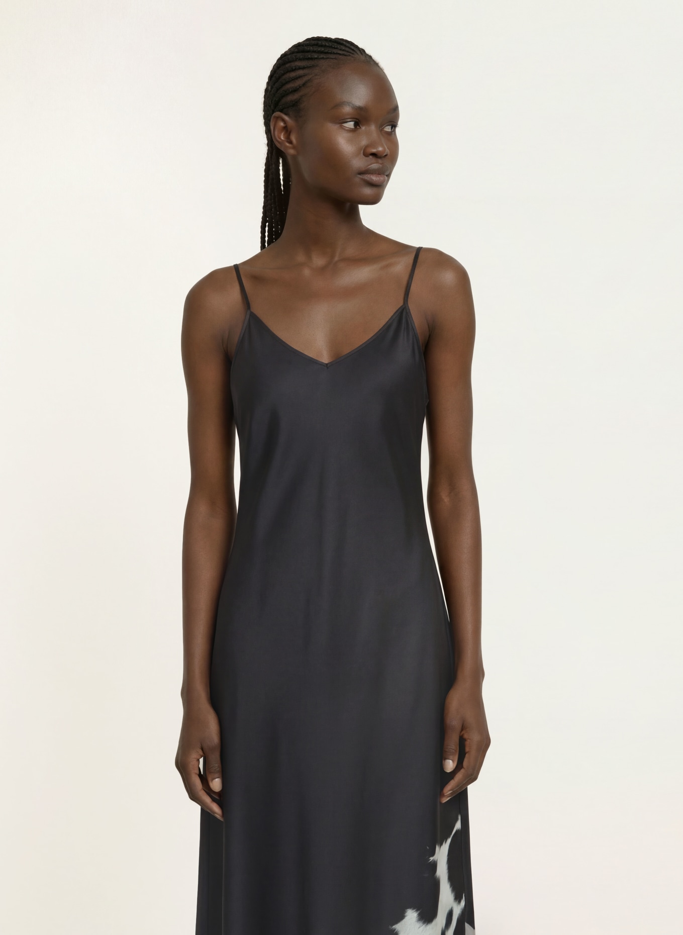 ALLSAINTS Kjole LEONA: SORT / MINT