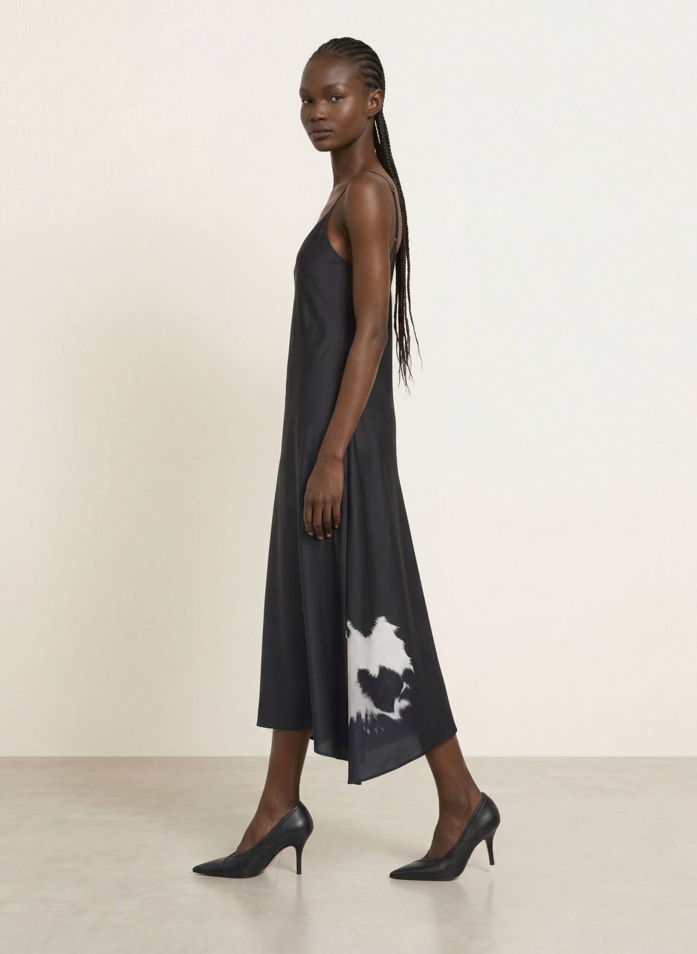 ALLSAINTS Kjole LEONA: SORT / MINT