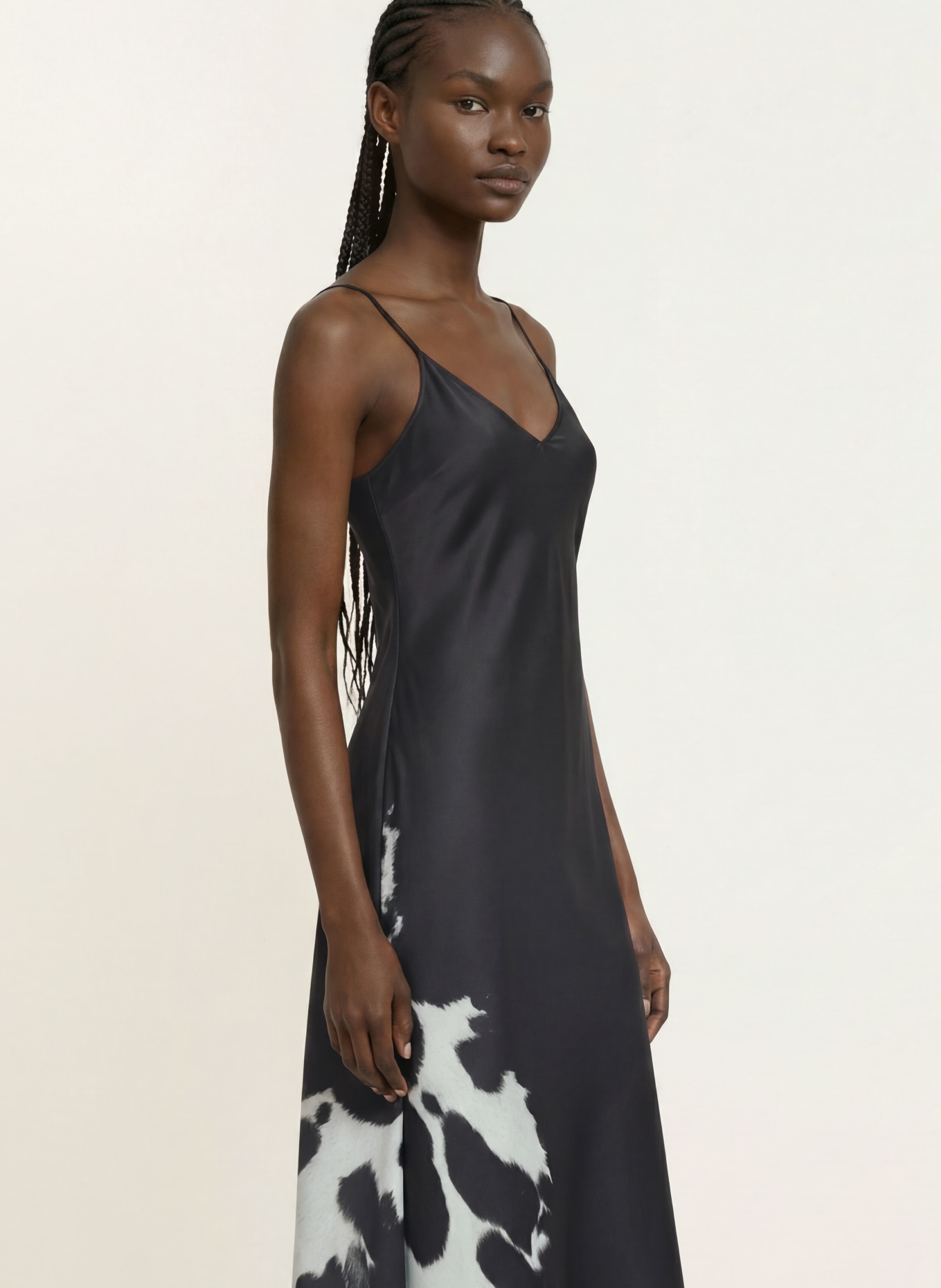 ALLSAINTS Kjole LEONA: SORT / MINT