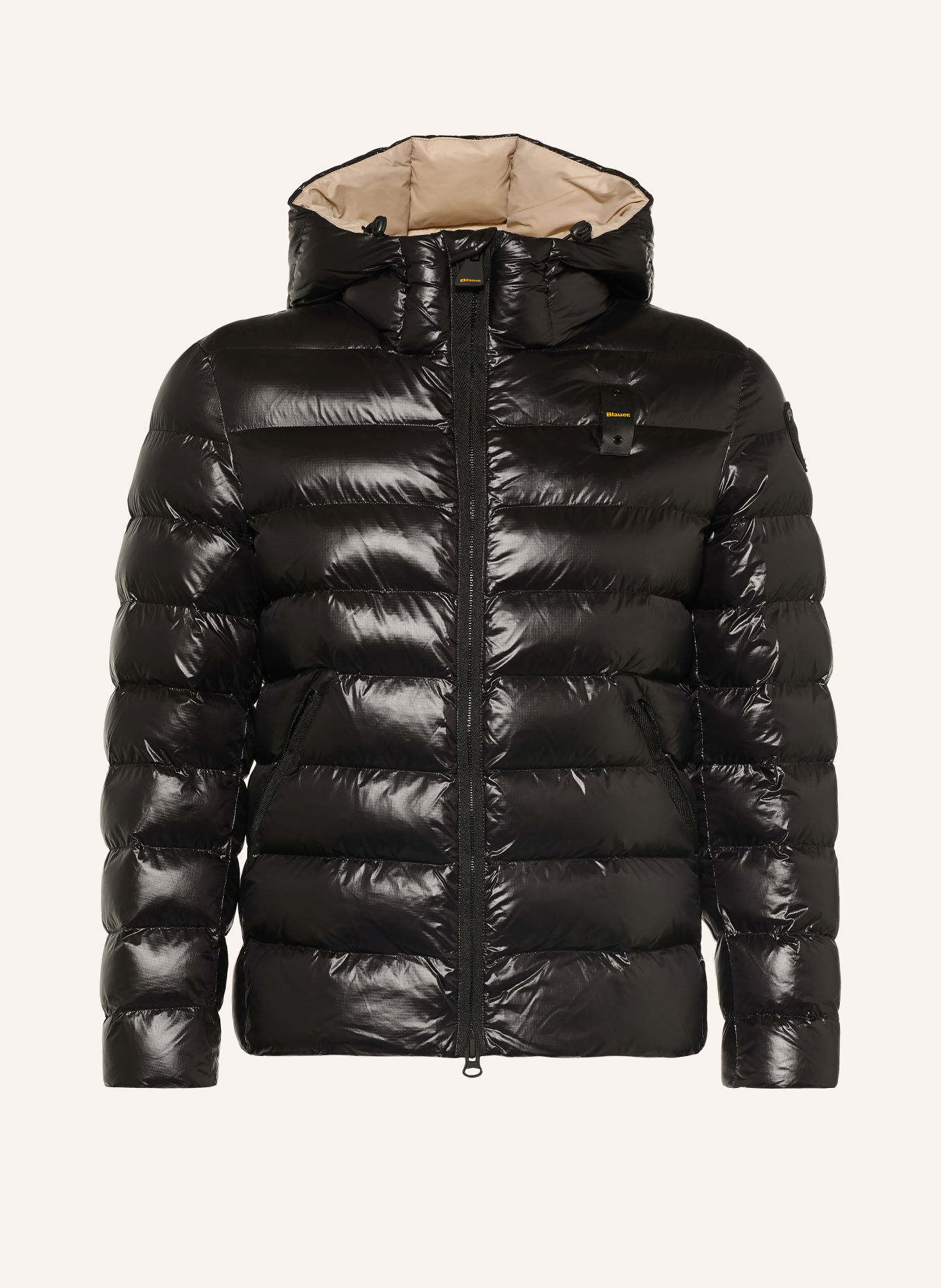 Blauer Steppjacke ADAMS: SCHWARZ