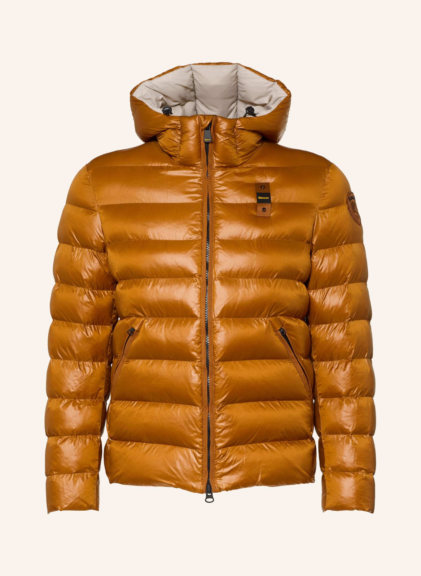 Blauer ADAMS Quilted Jacket: BROWN