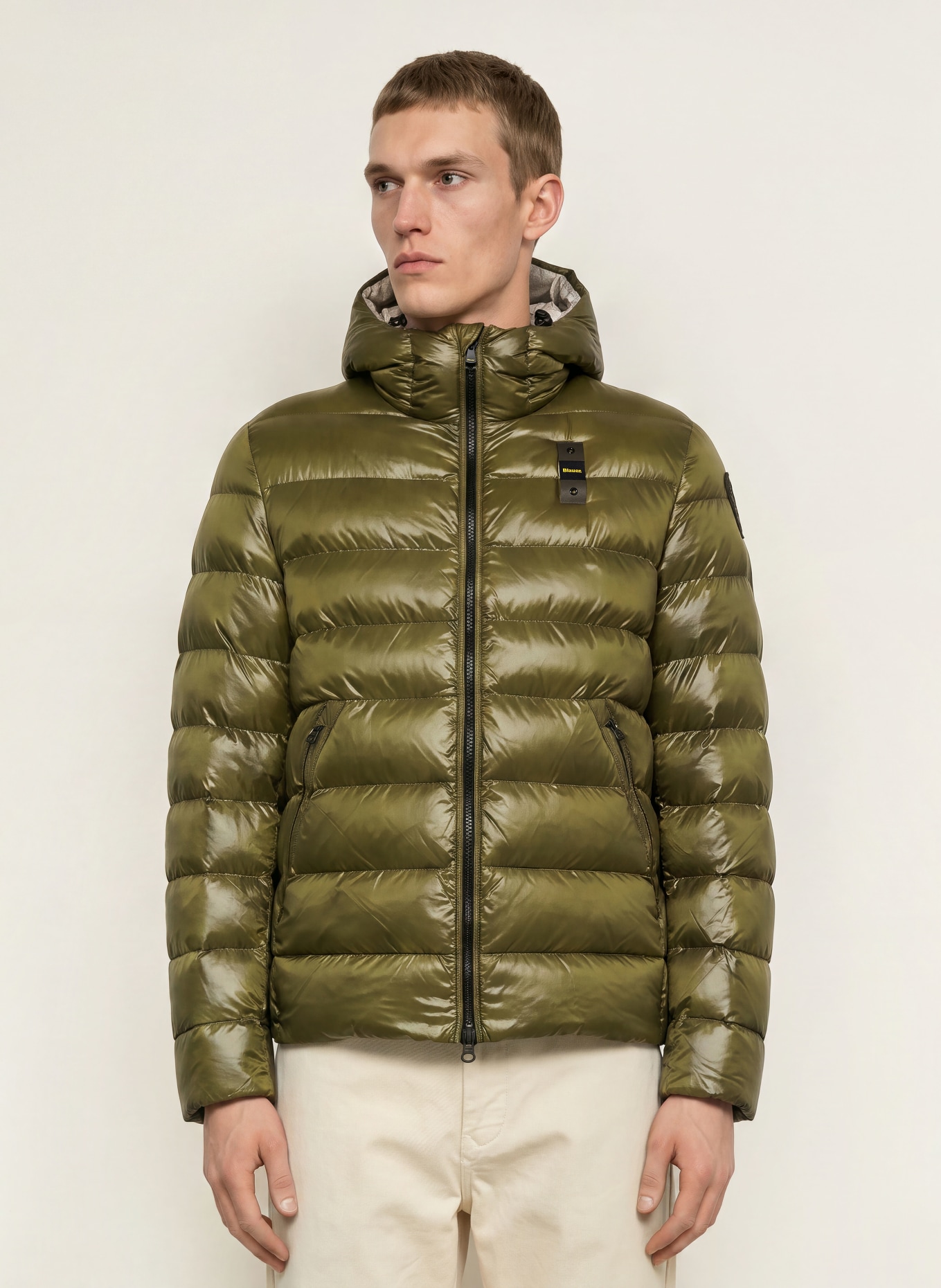 Blauer Veste matelassée ADAMS: OLIVE