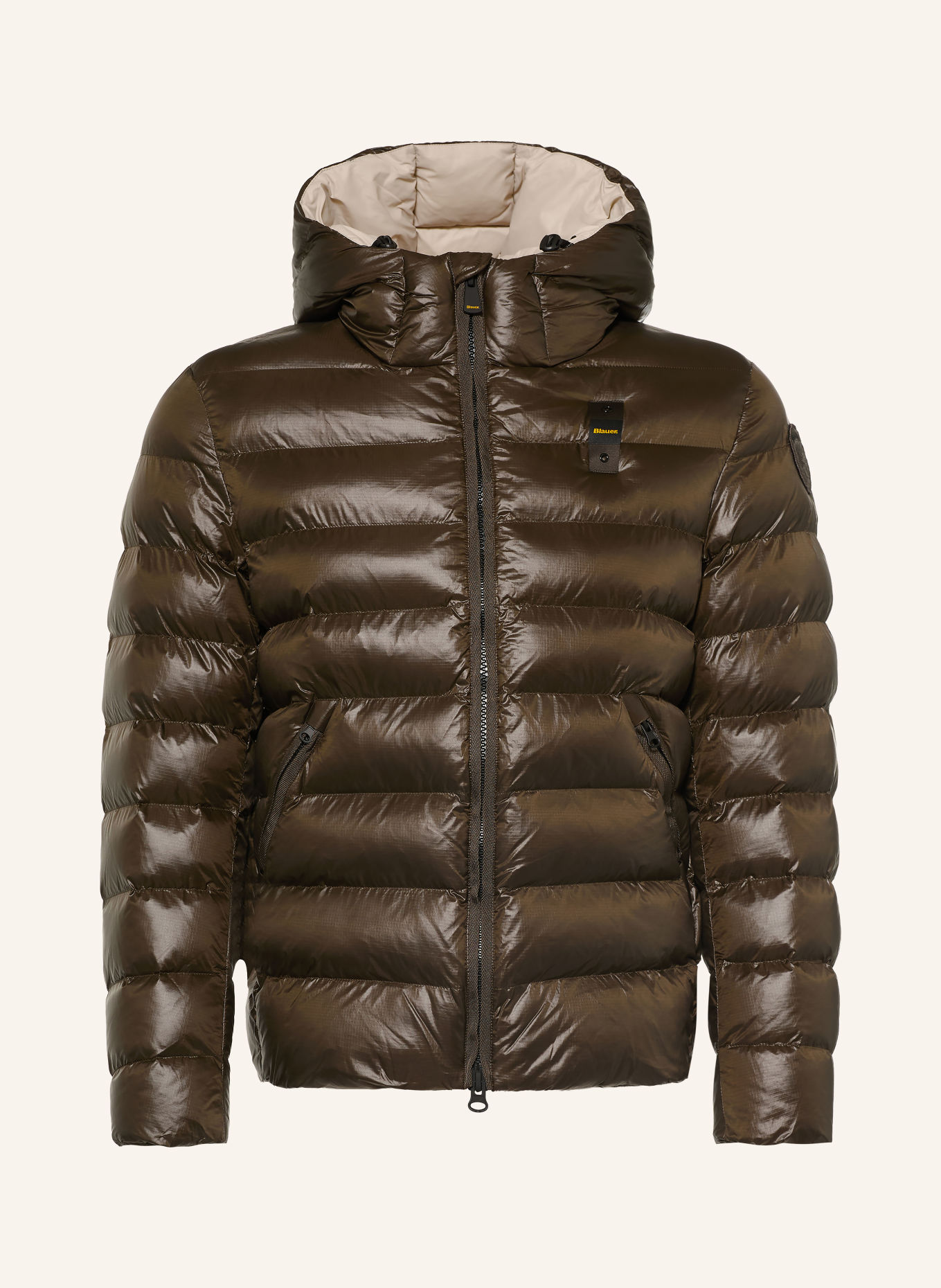 Blauer Steppjacke ADAMS: DUNKELGRÜN