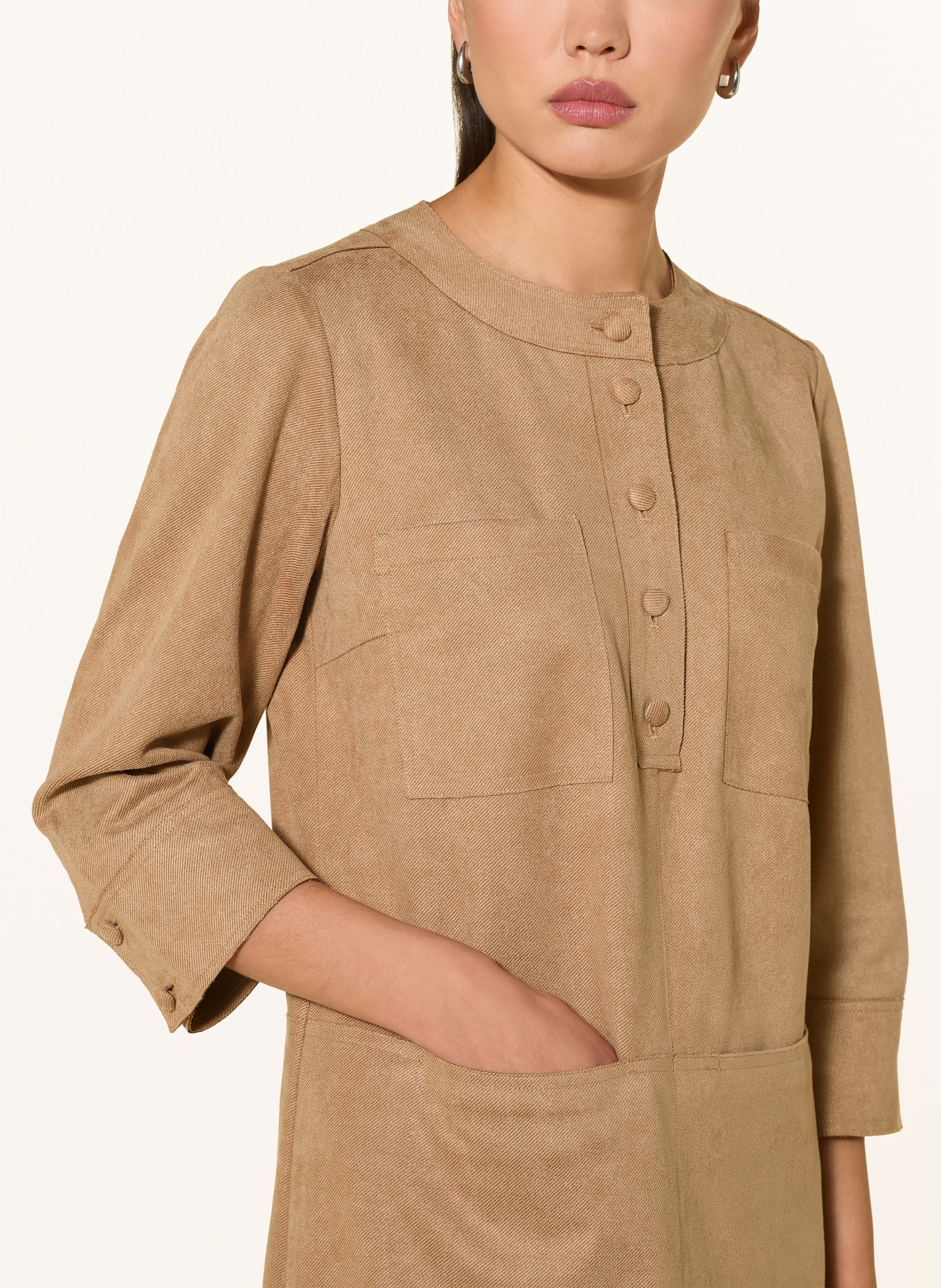 CARTOON Kleid mit 3/4-Arm: CAMEL