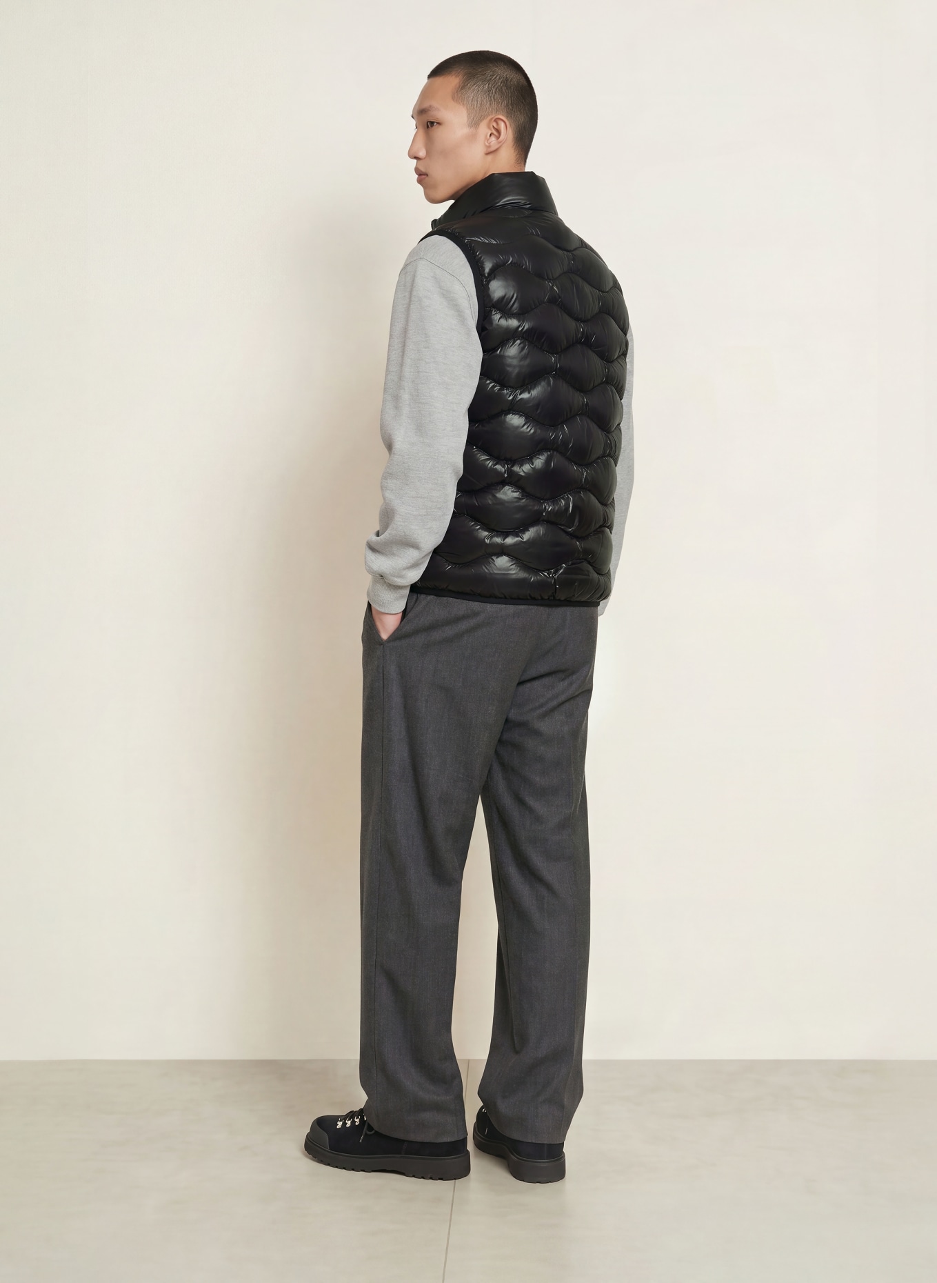 Blauer Gilet matelassé DANNY avec isolation DUPONT™ SORONA®: NOIR