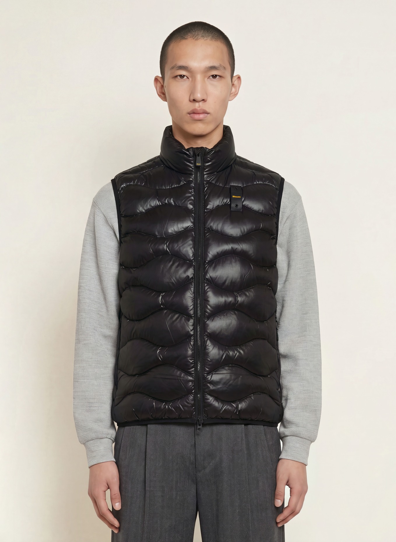 Blauer Gilet matelassé DANNY avec isolation DUPONT™ SORONA®: NOIR