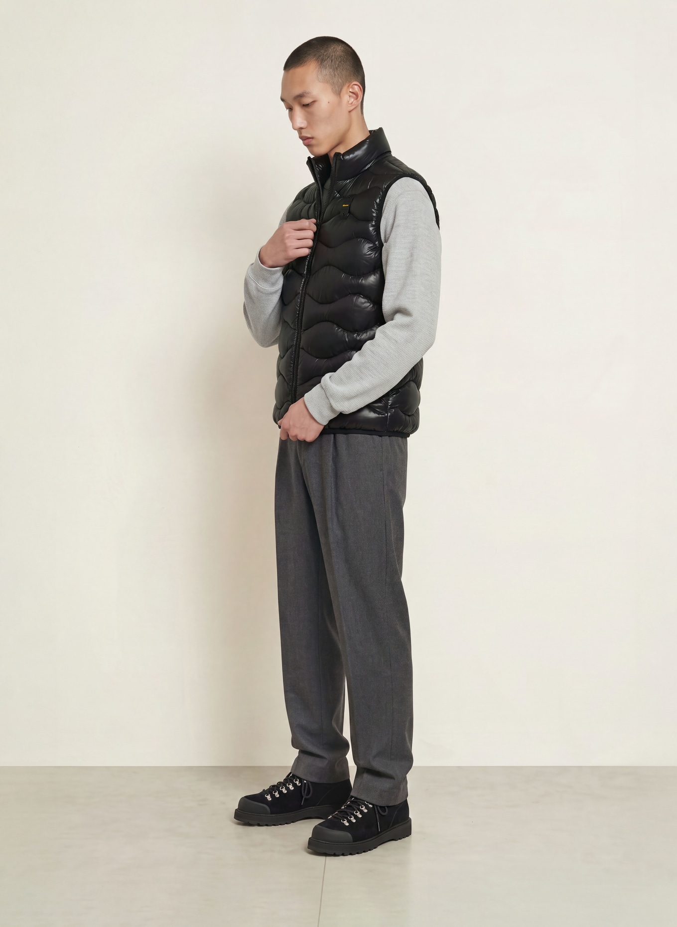 Blauer Gilet matelassé DANNY avec isolation DUPONT™ SORONA®: NOIR
