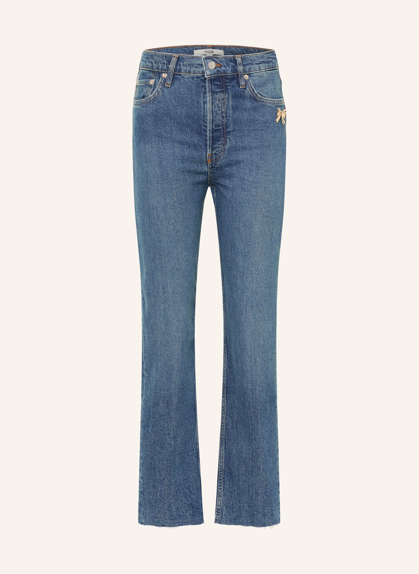 maje Straight Jeans: 0201 BLUE