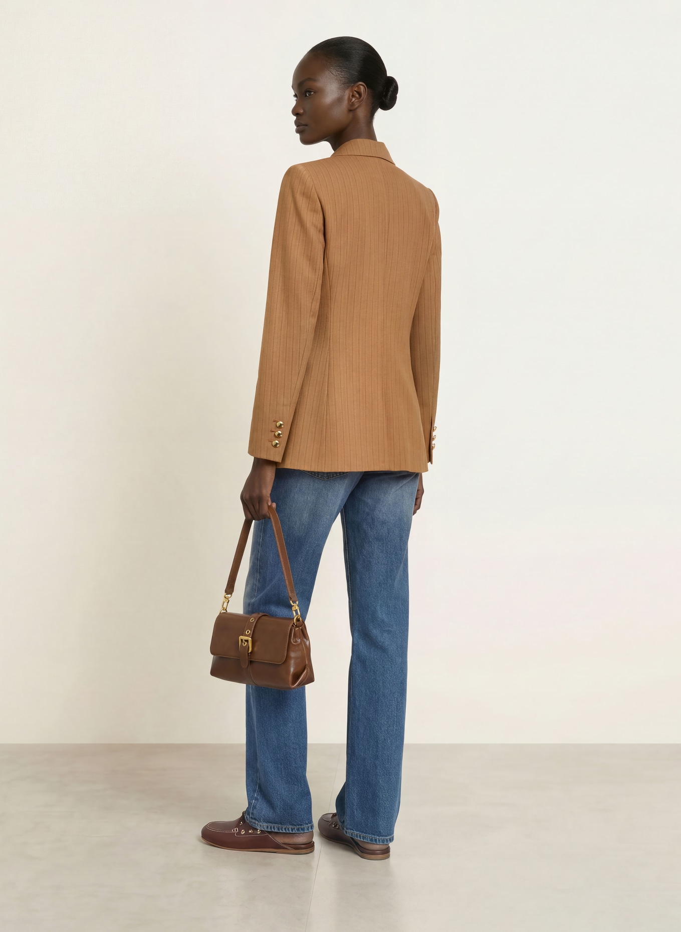 maje Blazer: COGNAC / DUNKELBRAUN