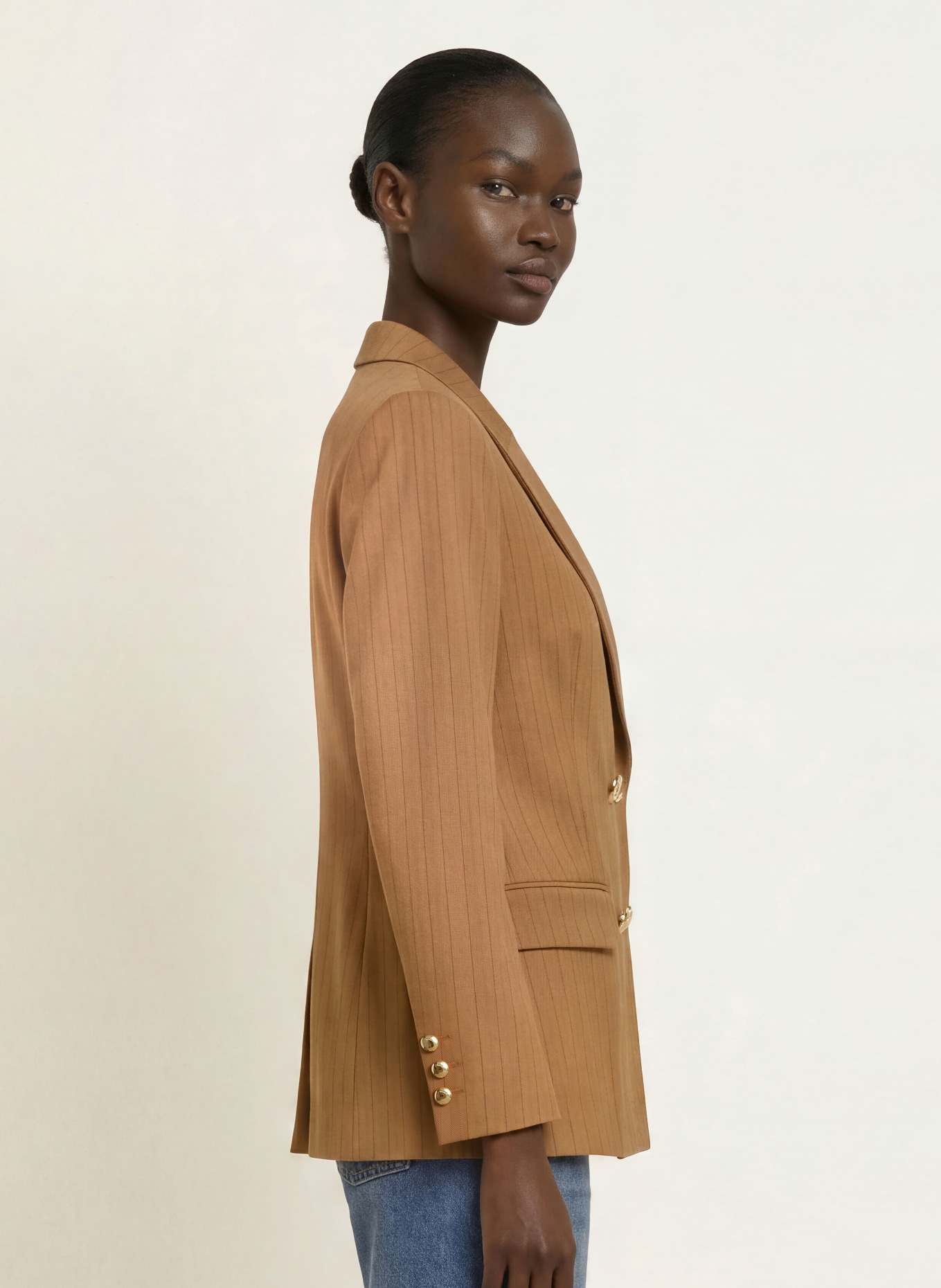 maje Blazer: COGNAC / DUNKELBRAUN