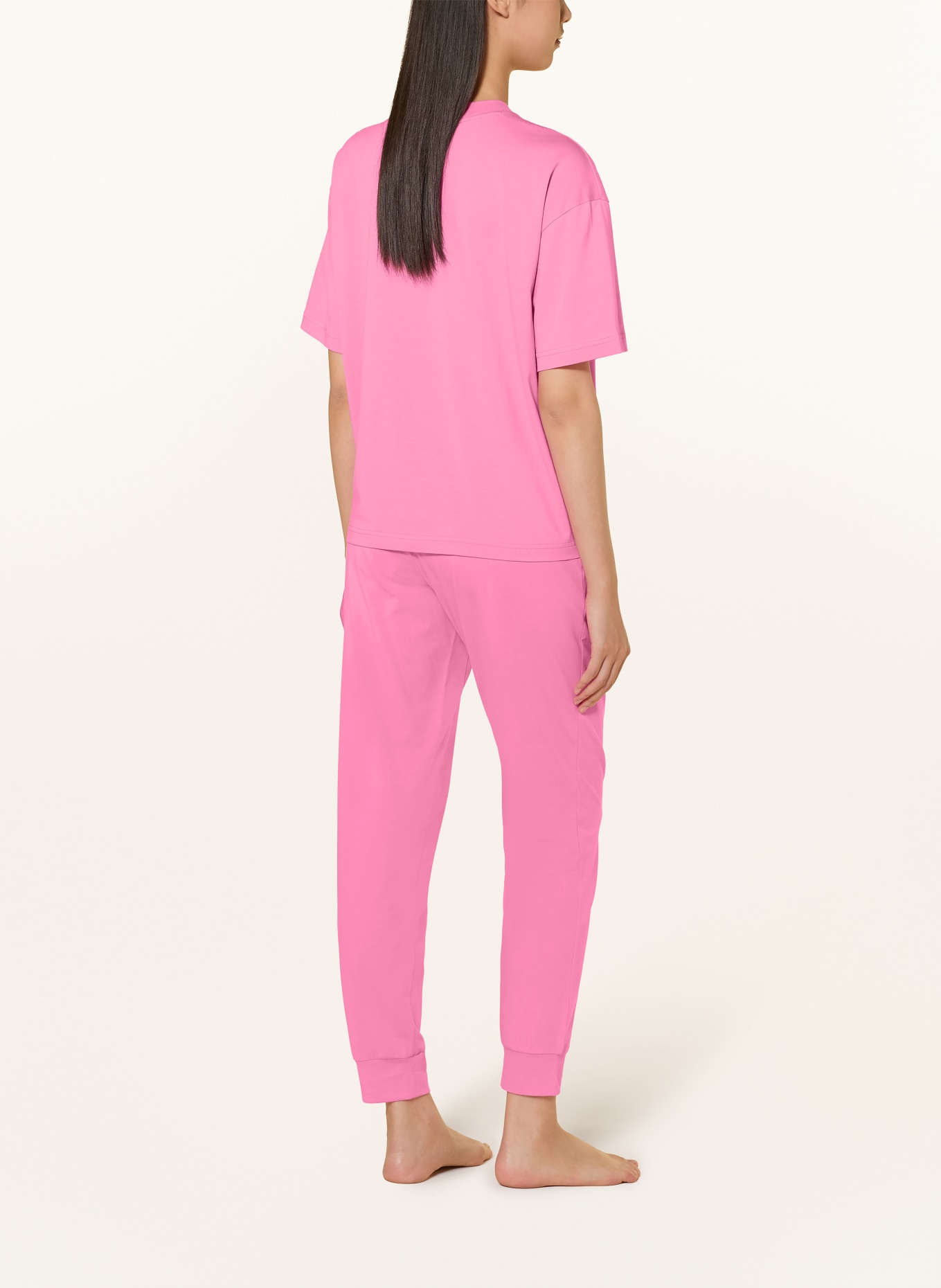 mey SOLID LOVE Series Pajama bottoms: PINK / RED