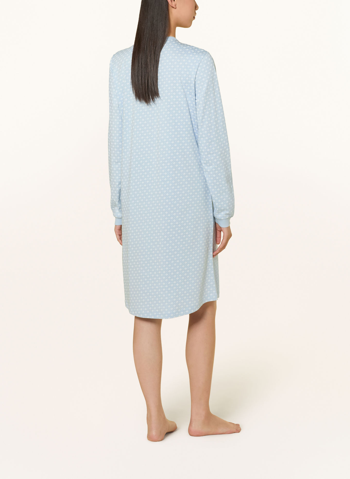 mey BLUE ORNAMENTS Night dress Collection: LIGHT BLUE / WHITE