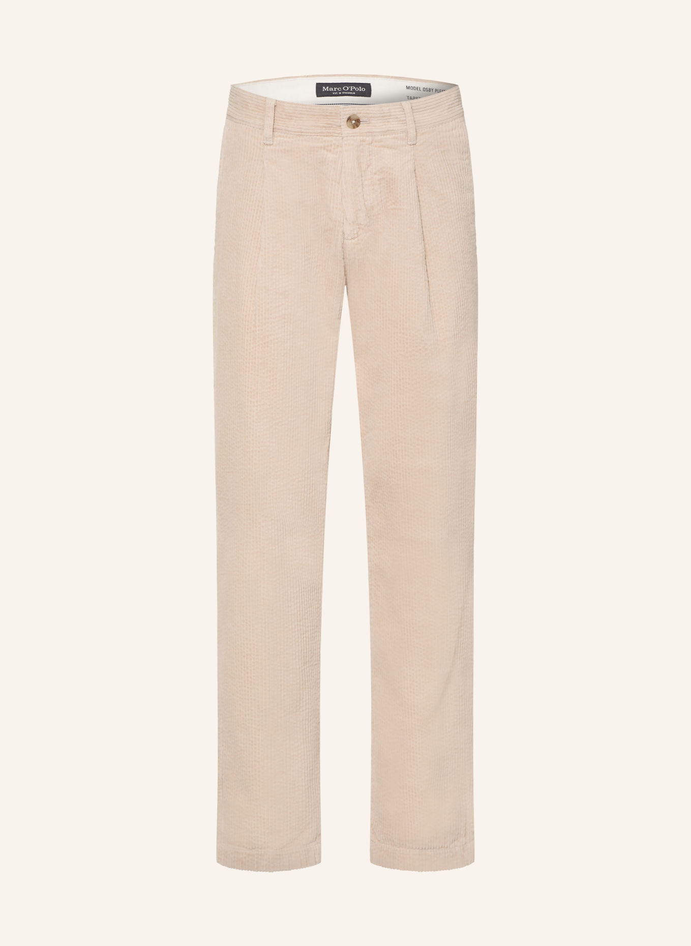 Marc O'Polo OSBY Tapered-Fit Cord Pants: BEIGE