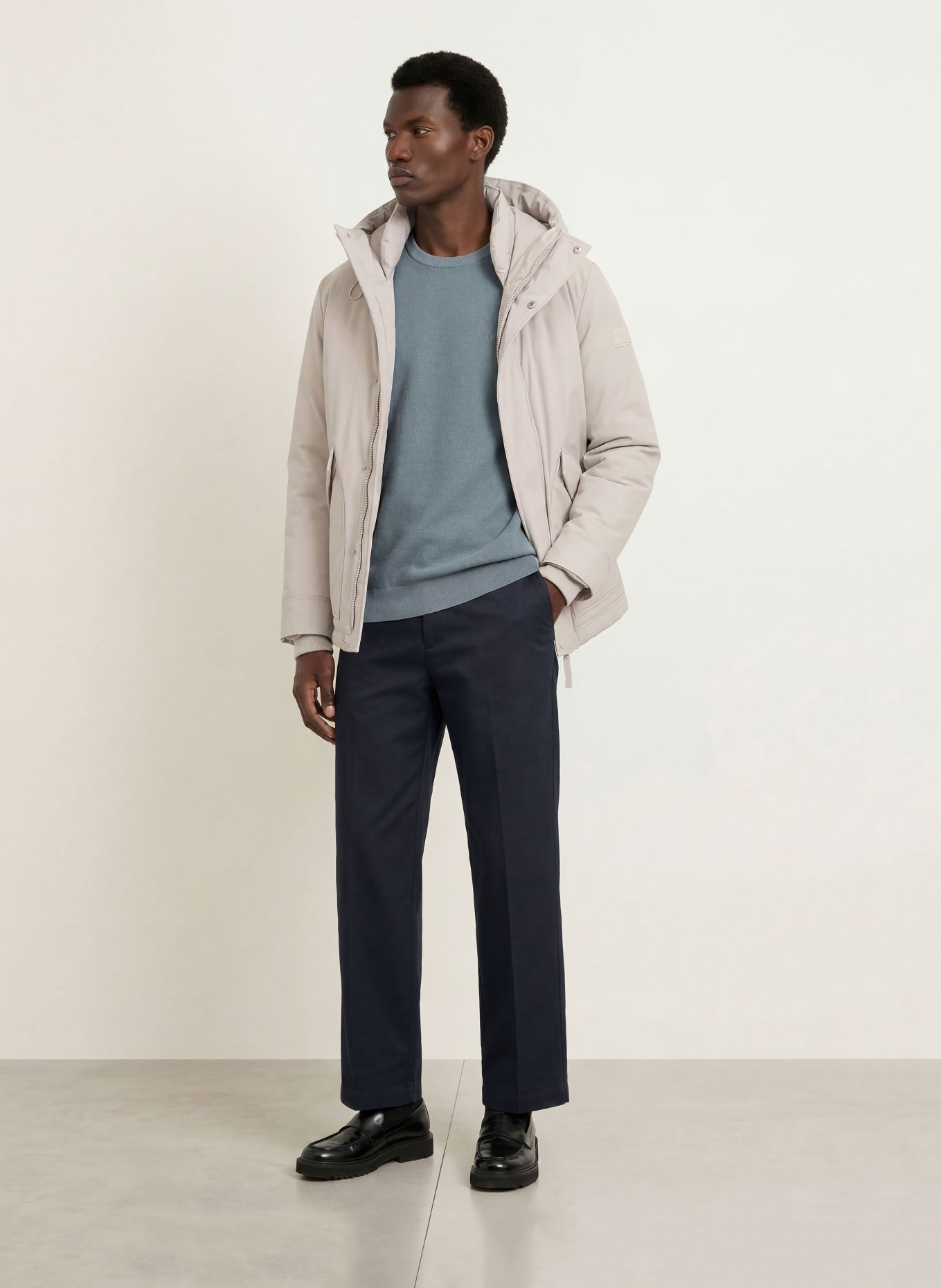 Marc O'Polo Parka: GRI DESCHIS