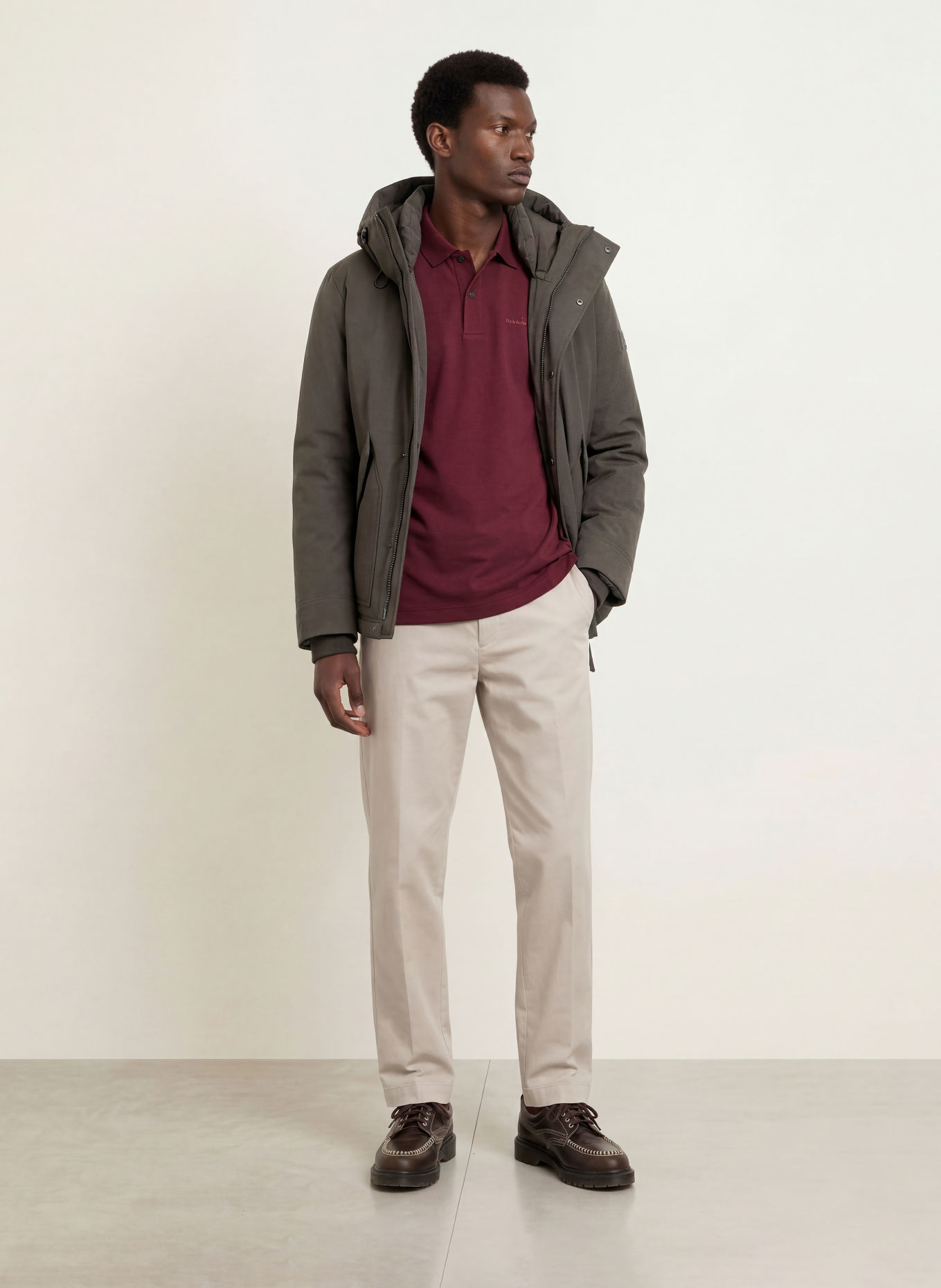 Marc O'Polo Parka: DUNKELGRAU