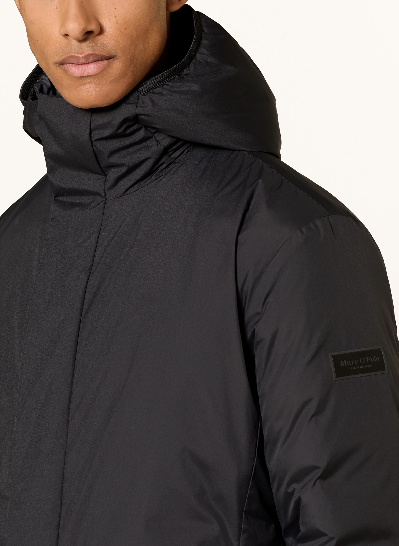 Marc O'Polo Reversible Quilted Jacket: BLACK