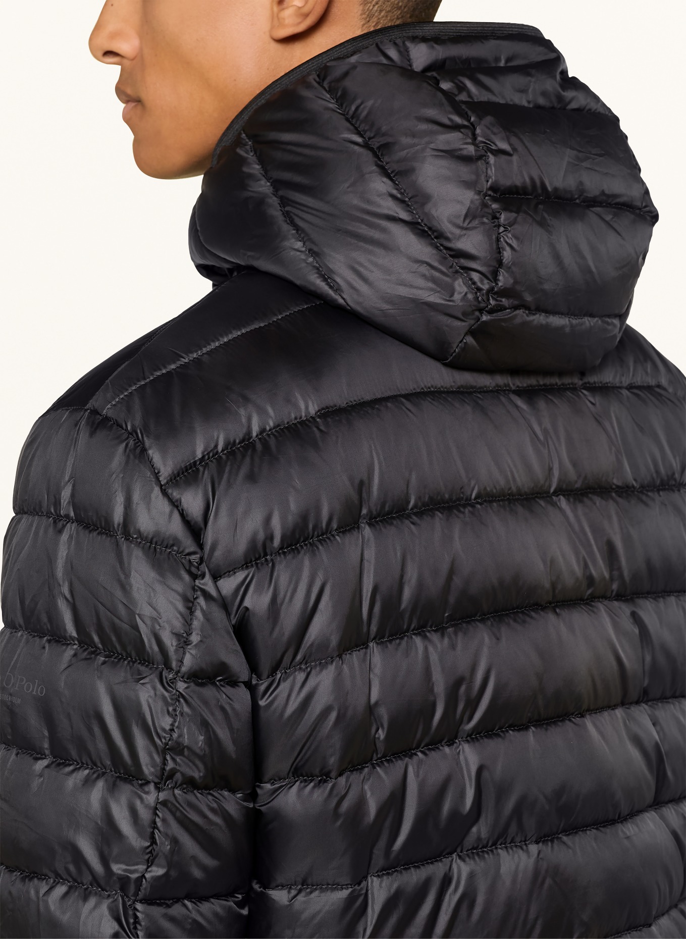 Marc O'Polo Reversible Quilted Jacket: BLACK