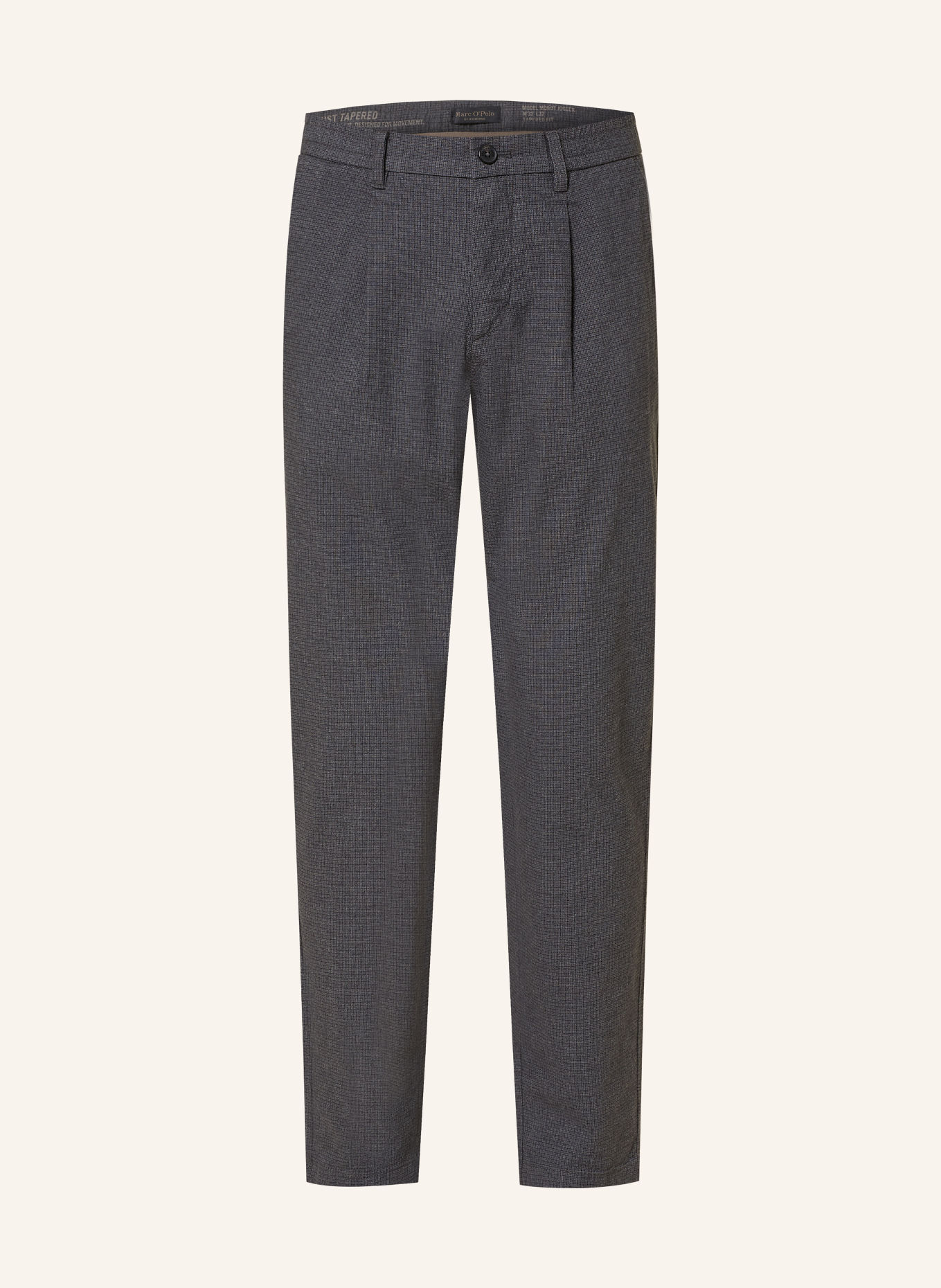 Marc O'Polo Chino MOROT JOGGER Extra Slim Fit: DUNKELGRAU / GRAU