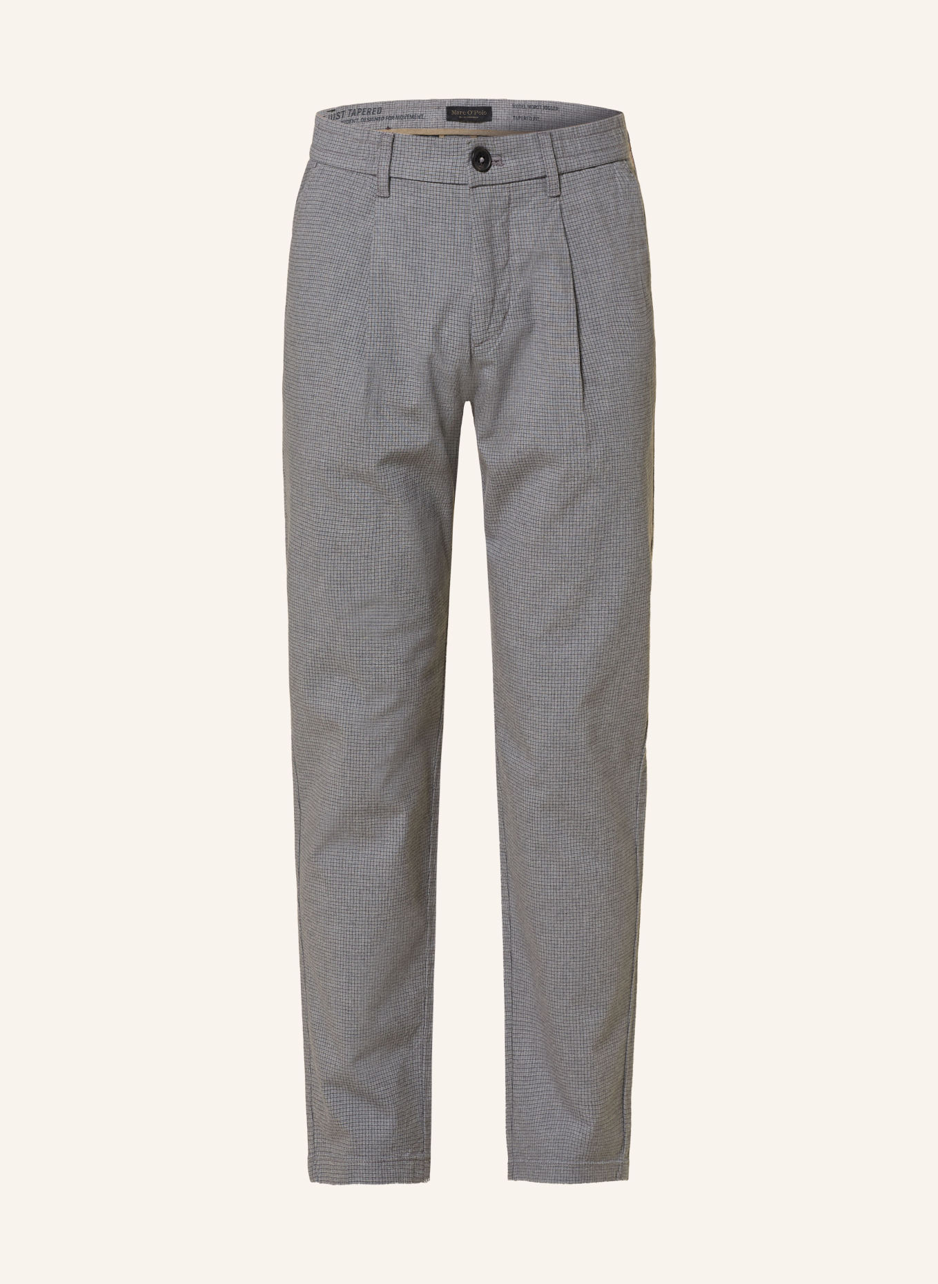 Marc O'Polo Chino MOROT JOGGER Extra Slim Fit: LYSEGRÅ / GRÅ
