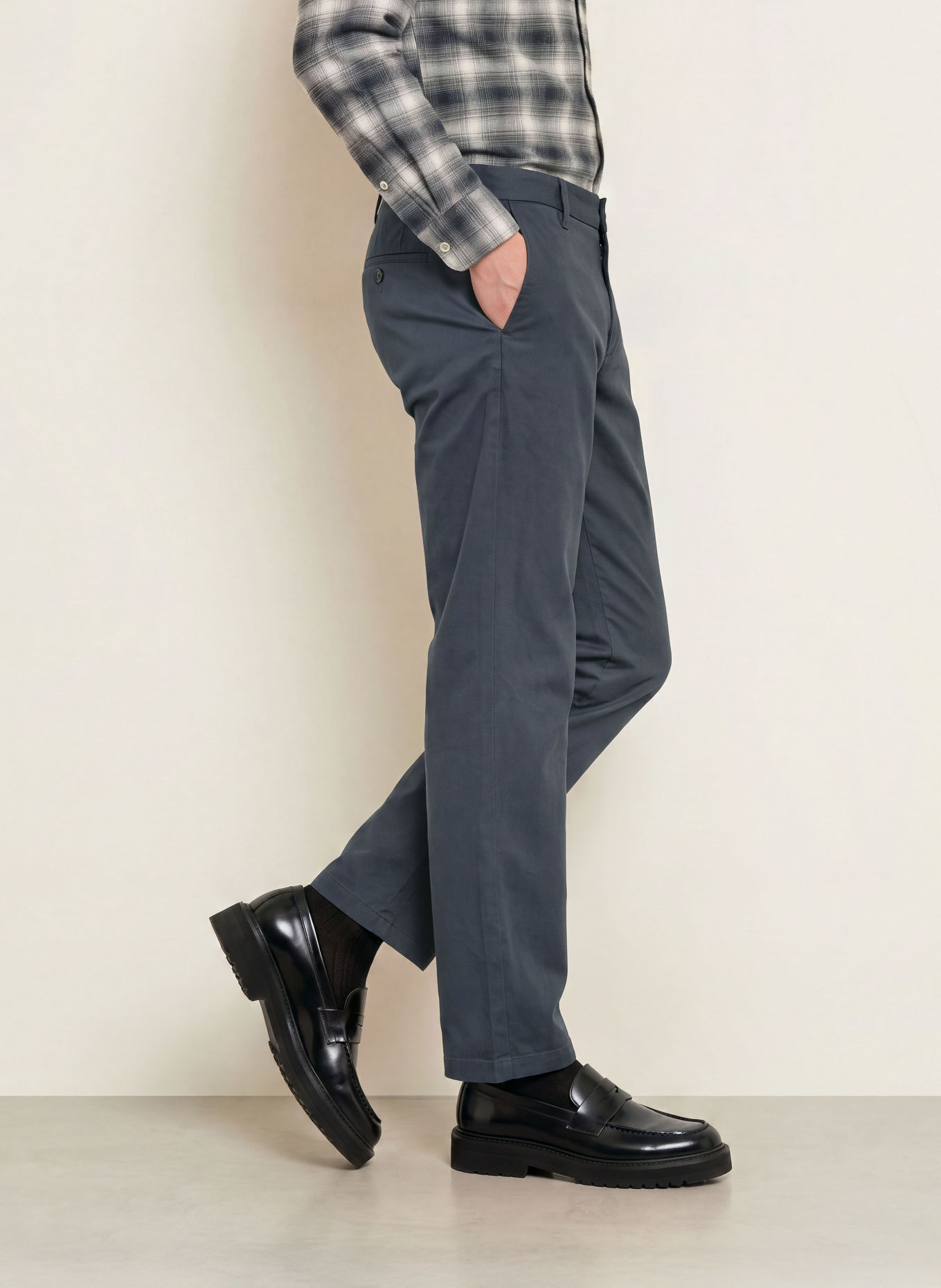 Marc O'Polo MADS Regular Fit Chinos: DARK GRAY