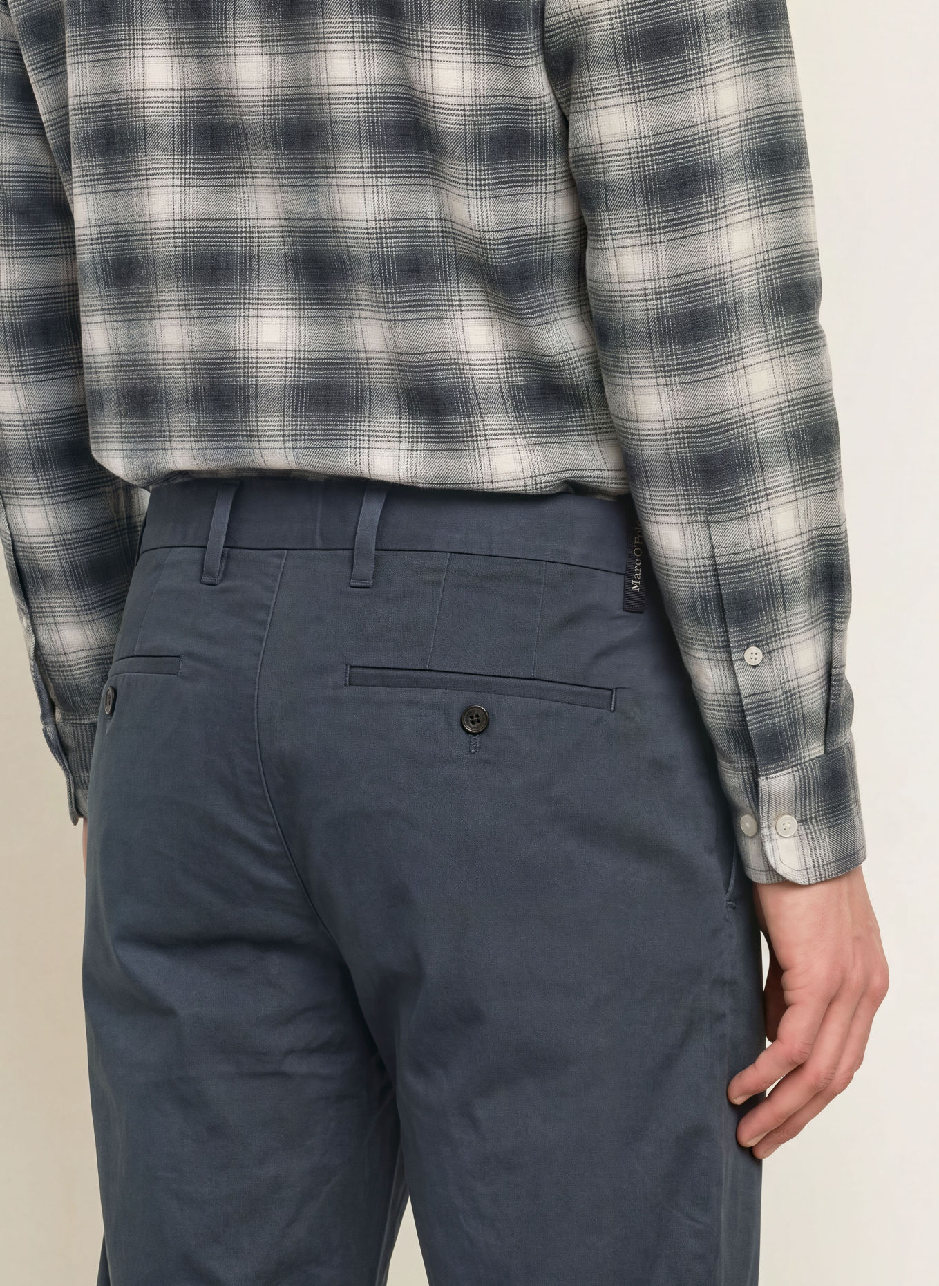Marc O'Polo MADS Regular Fit Chinos: DARK GRAY