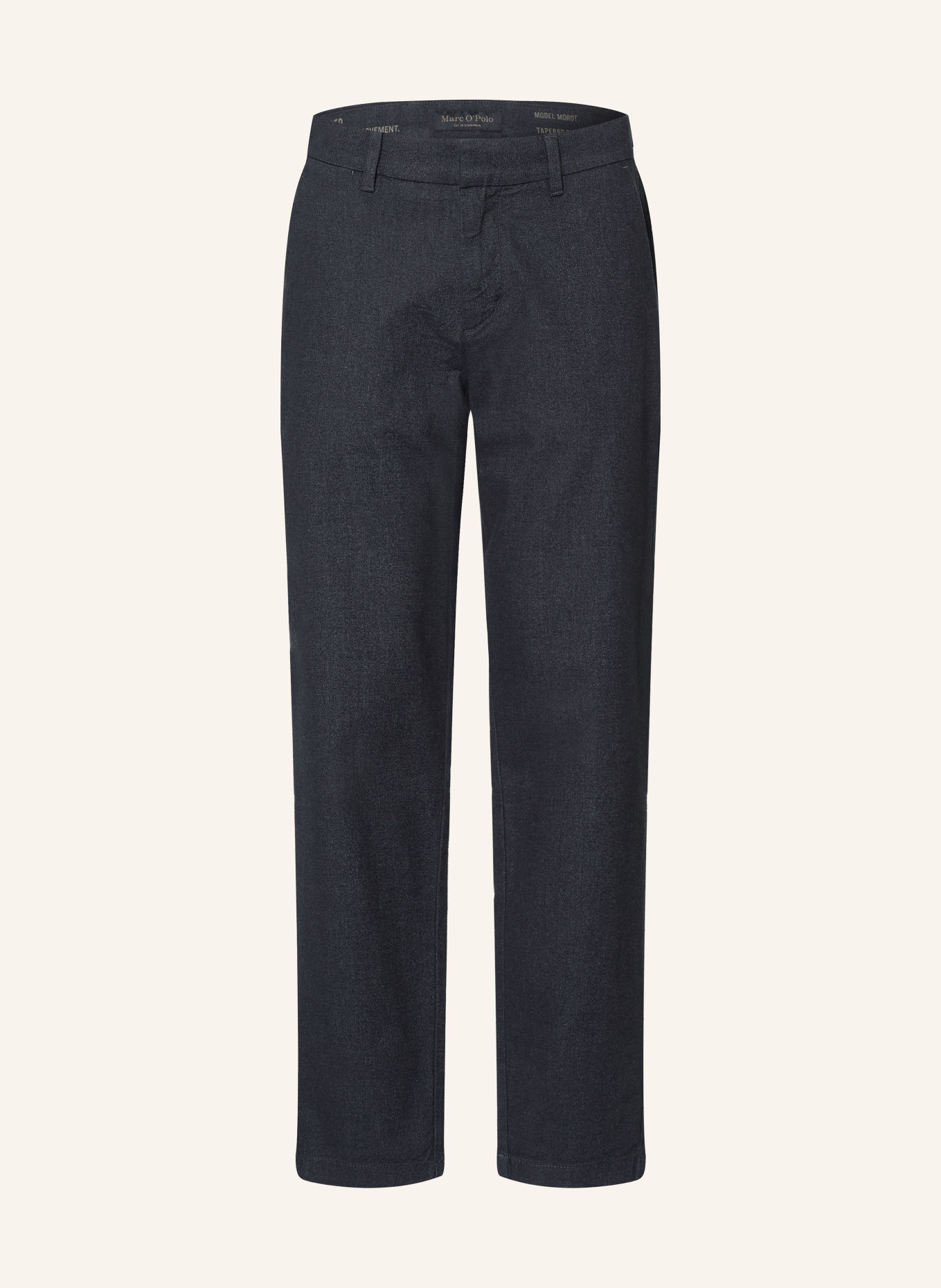 Marc O'Polo Pantaloni chino MOROT cu croială conică: NEGRU