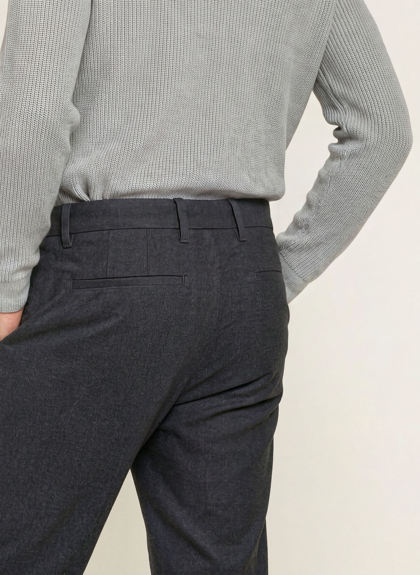 Marc O'Polo Pantaloni chino MOROT cu croială conică: NEGRU