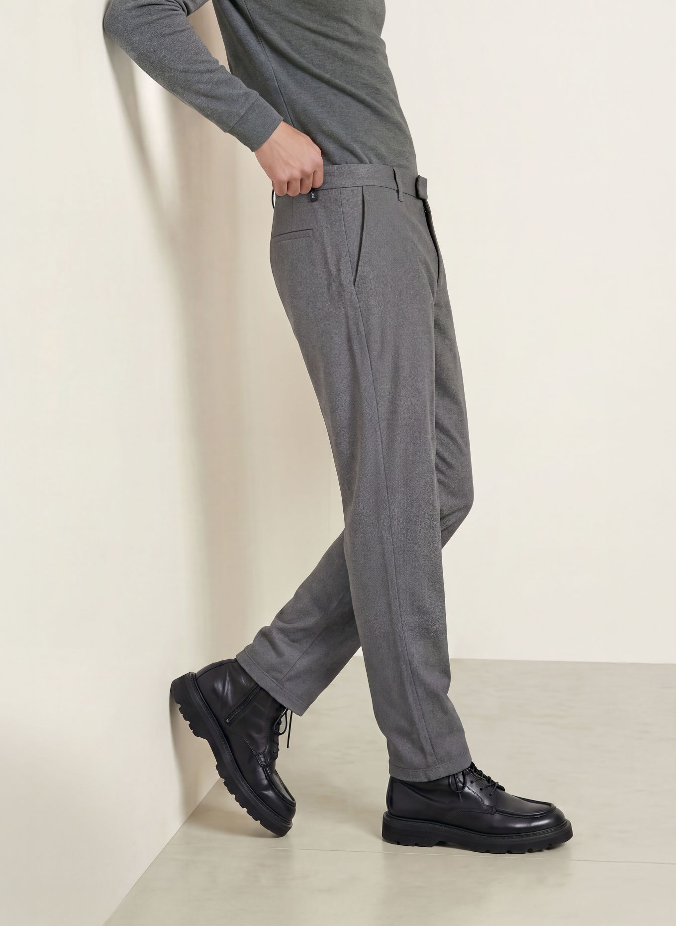 Marc O'Polo Chino MOROT Tapered Fit: GRAU