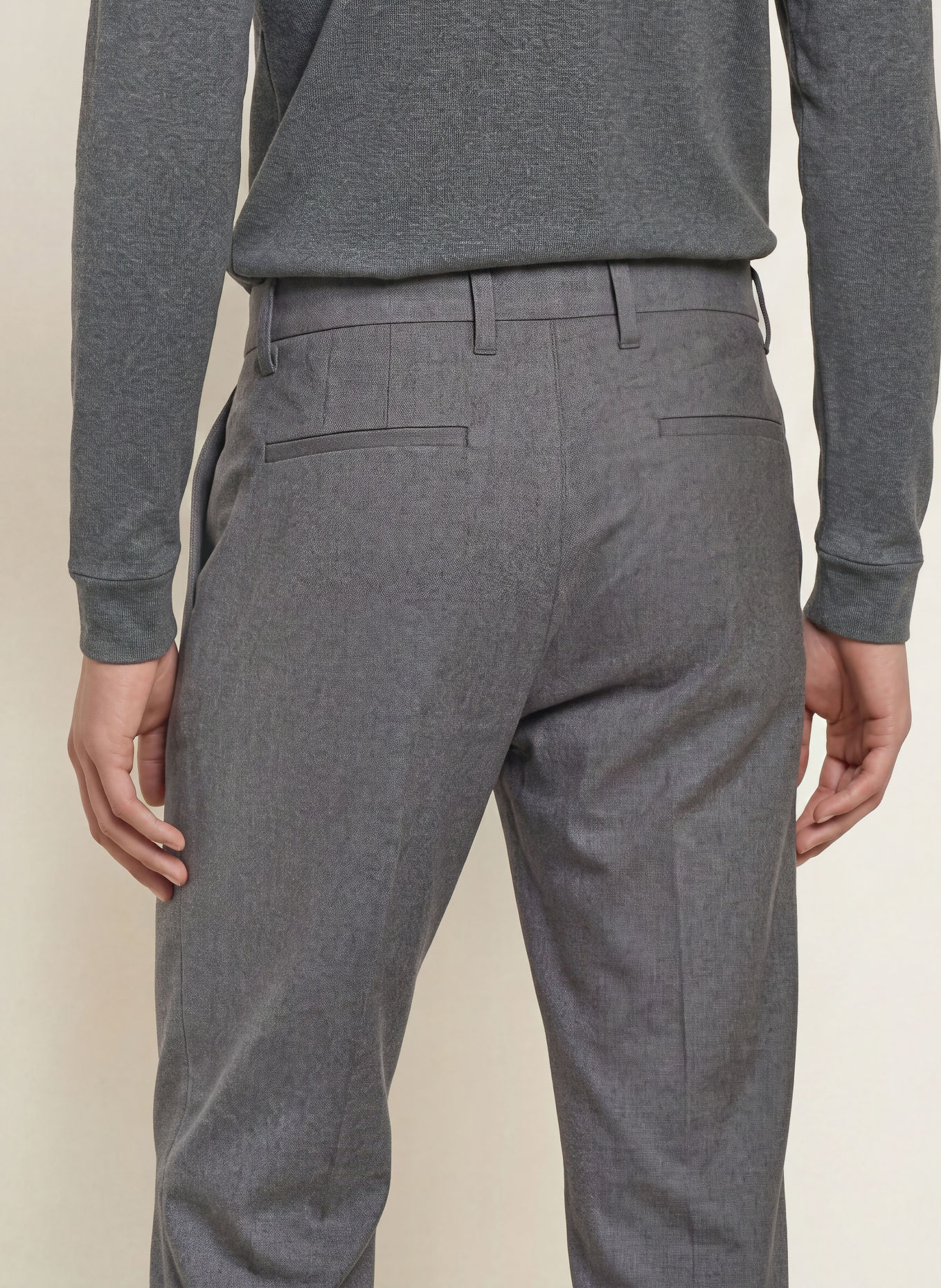 Marc O'Polo Chino MOROT Tapered Fit: GRAU
