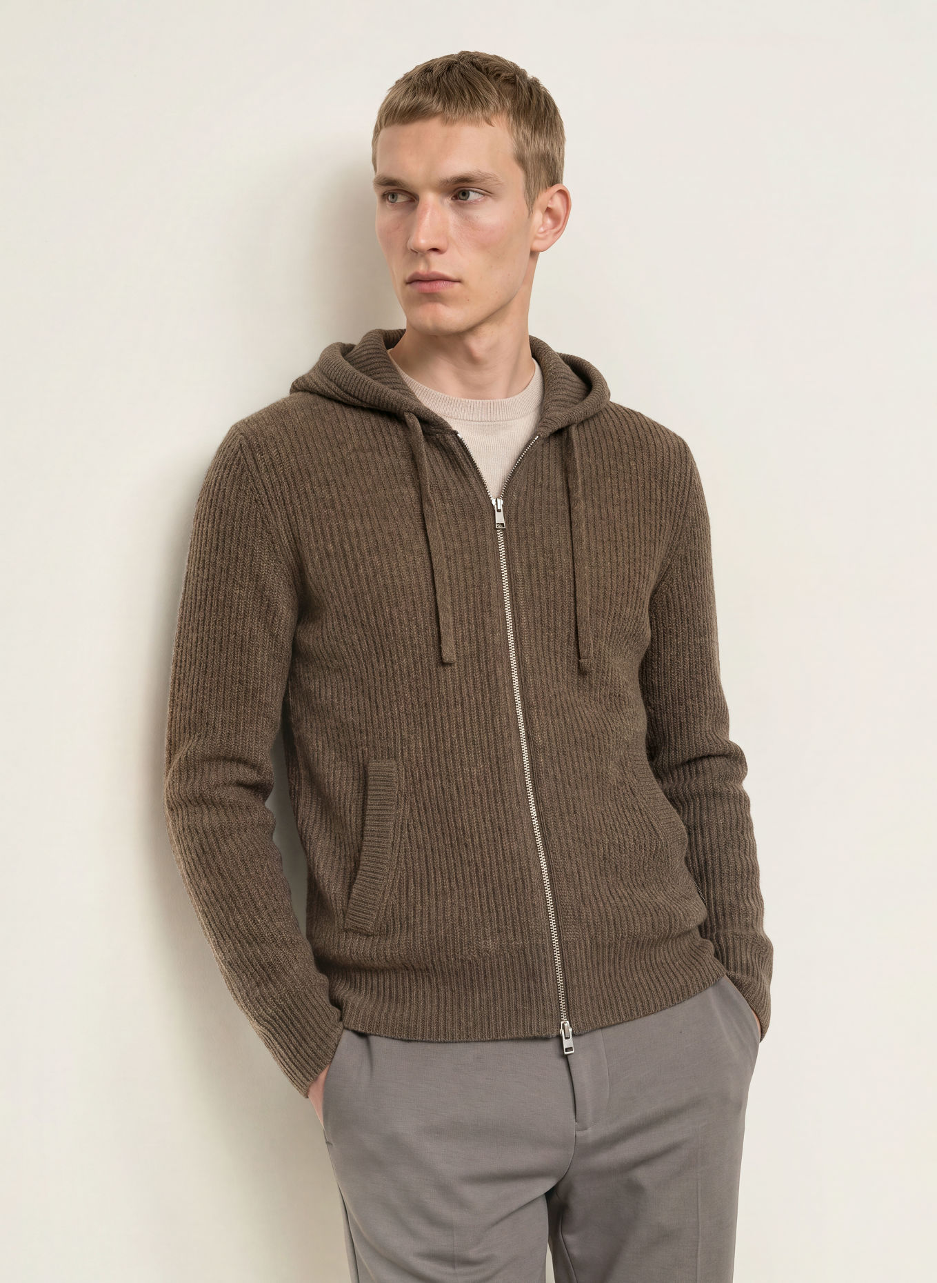 Marc O'Polo Kardigan: KHAKI