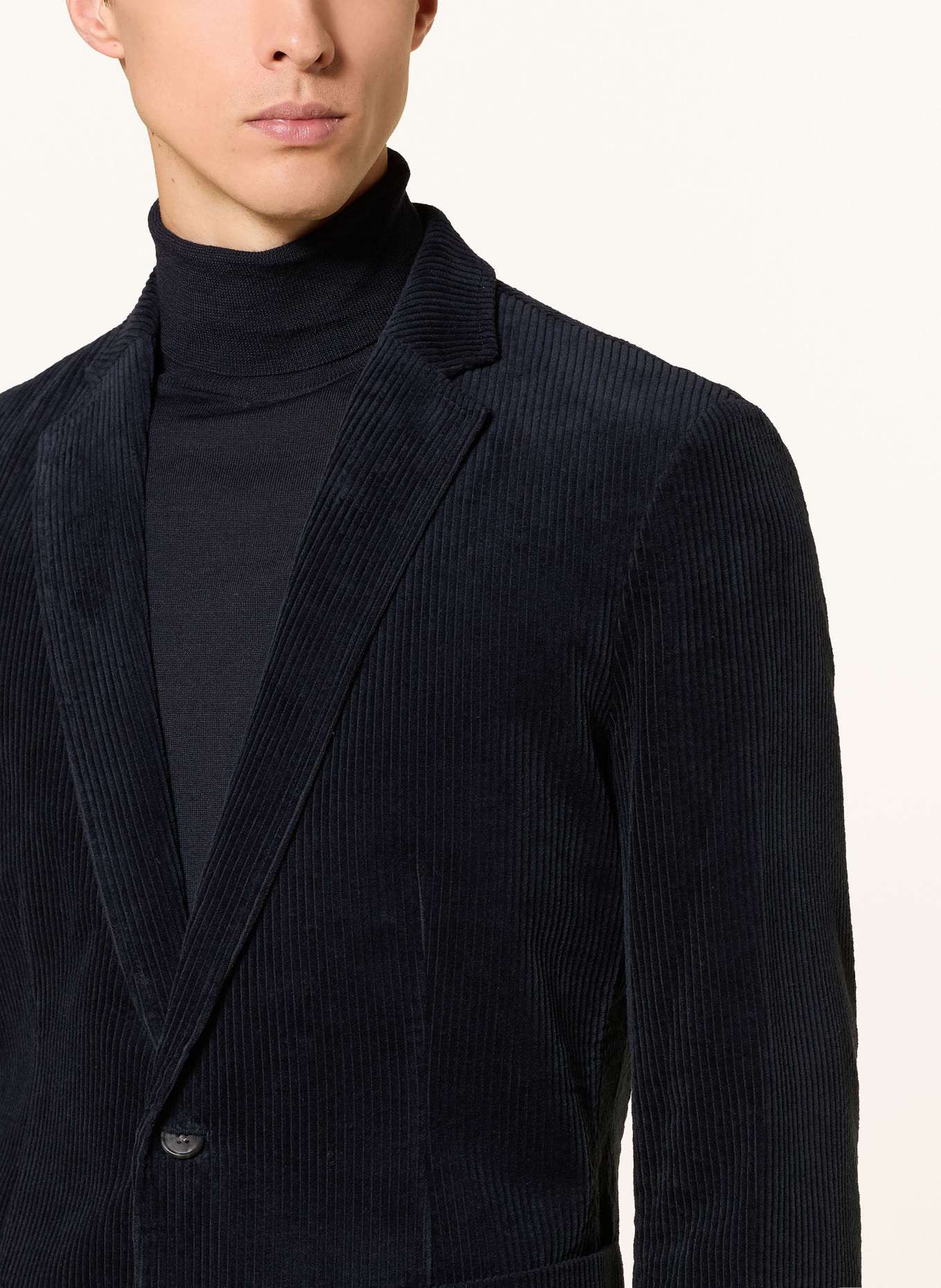 Marc O'Polo Cordsakko Shaped Fit: DUNKELBLAU