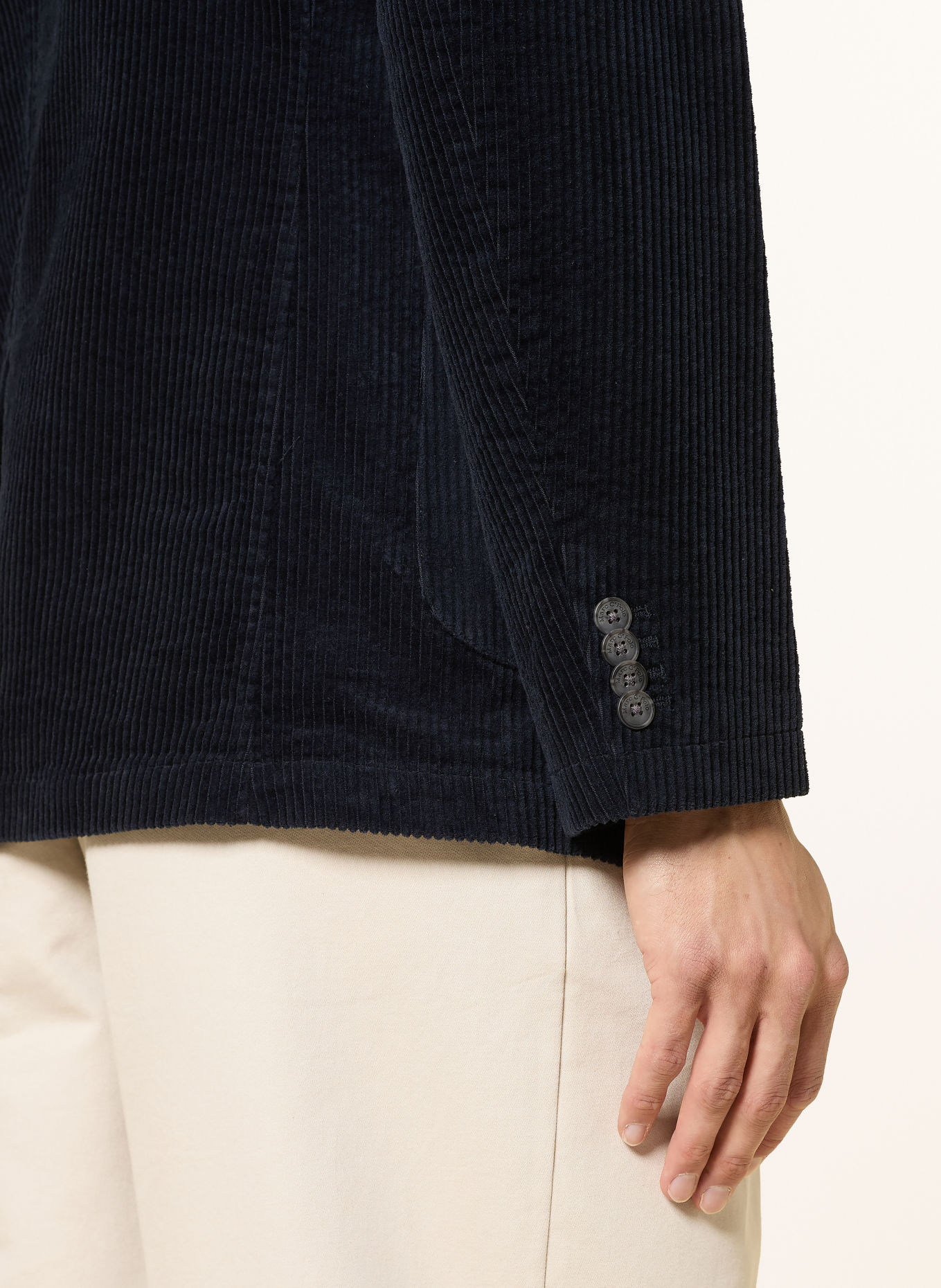 Marc O'Polo Cordsakko Shaped Fit: DUNKELBLAU