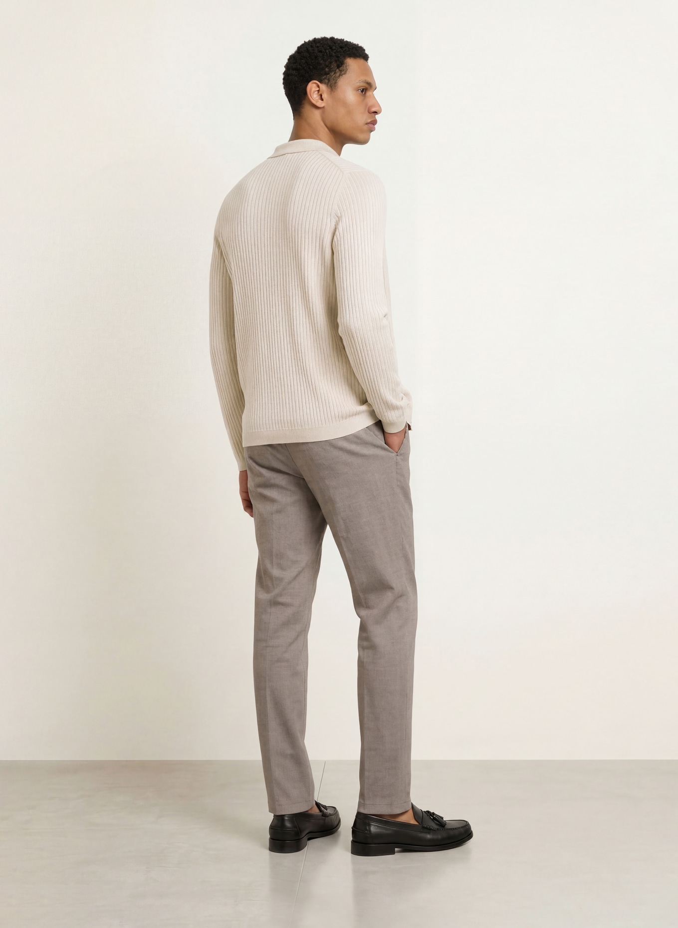 Marc O'Polo Strickjacke: HELLGRAU
