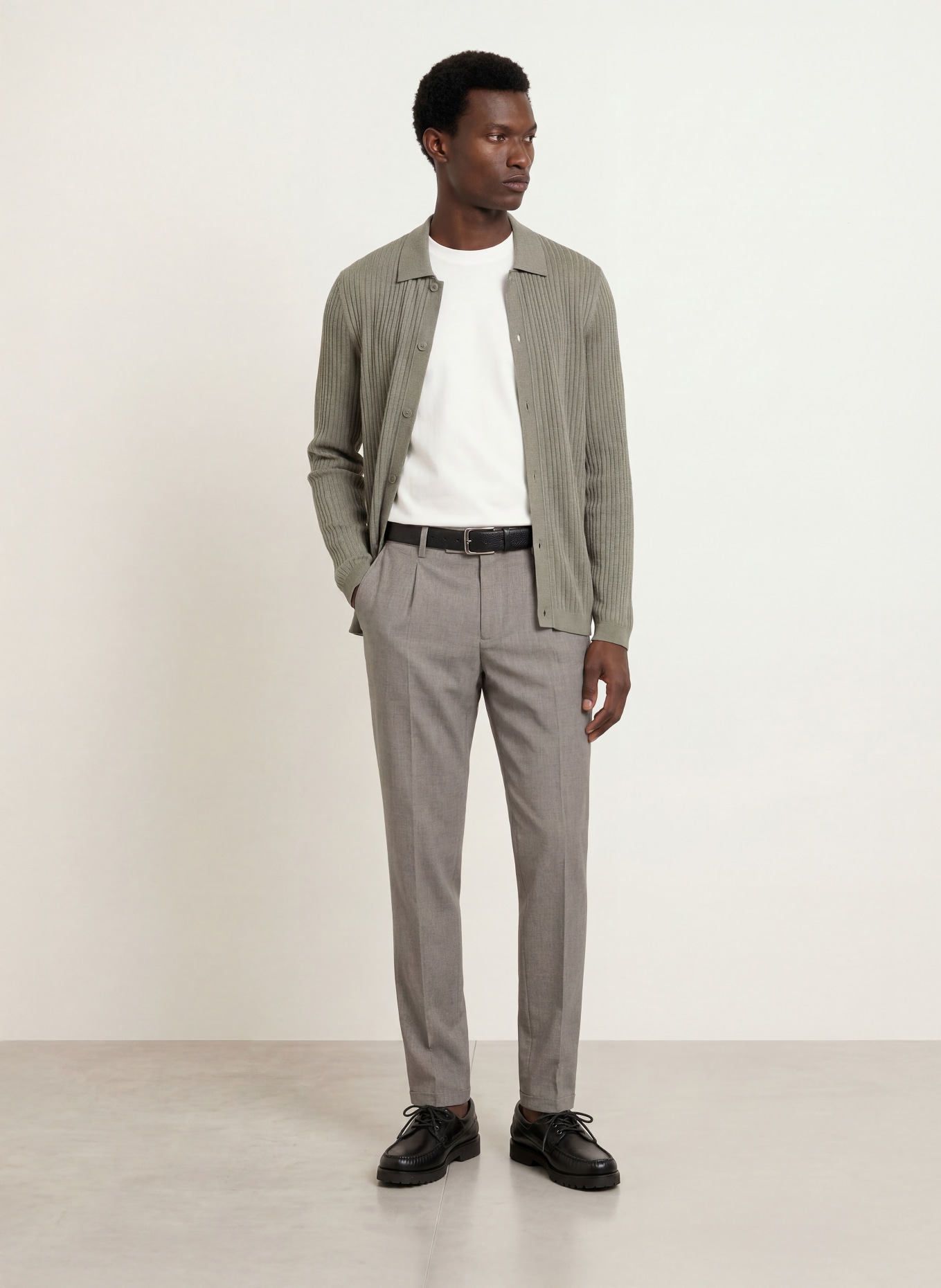 Marc O'Polo Strickjacke: DUNKELGRAU