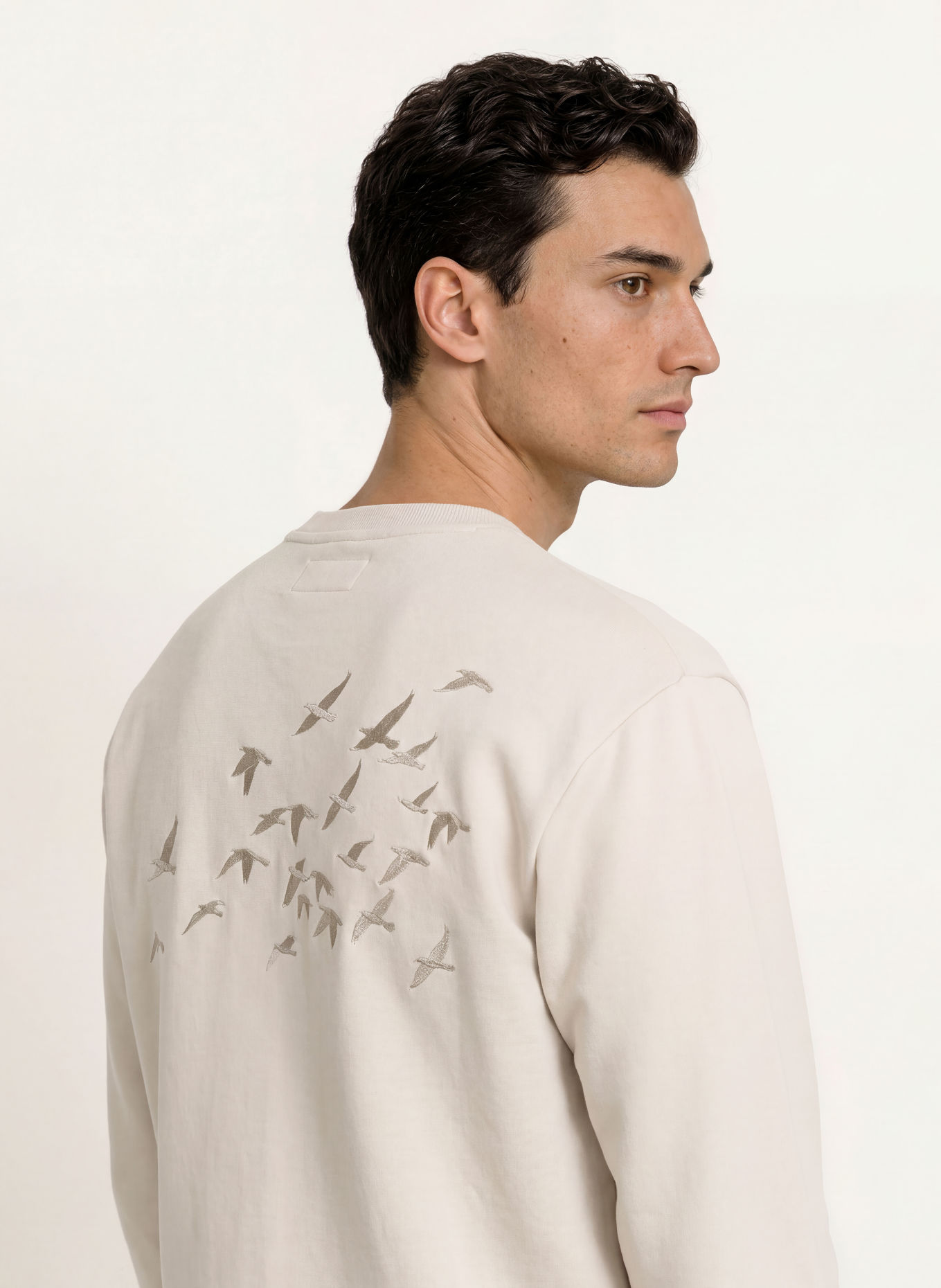 Marc O'Polo Sweatshirt: BEIGE
